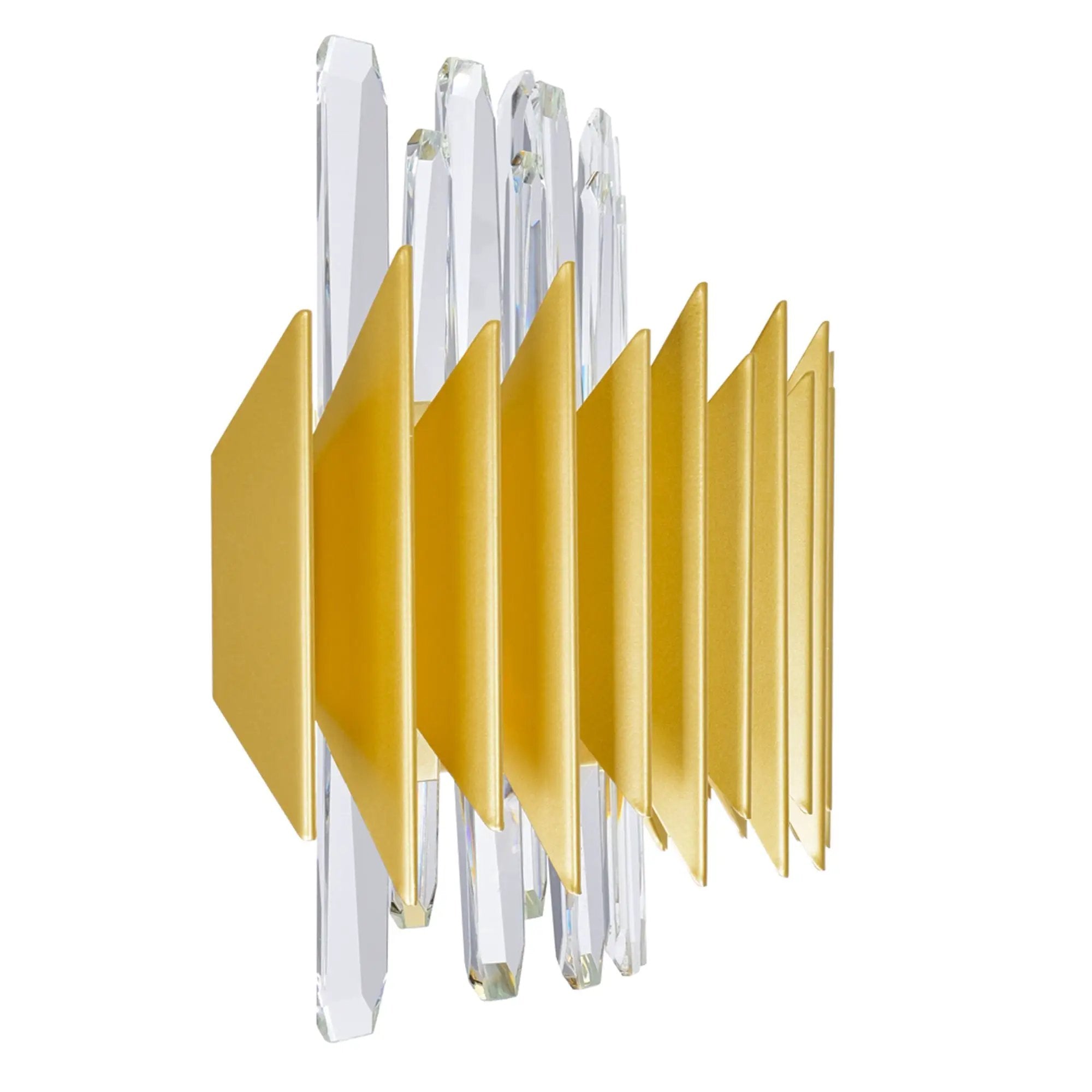 satin gold mount base