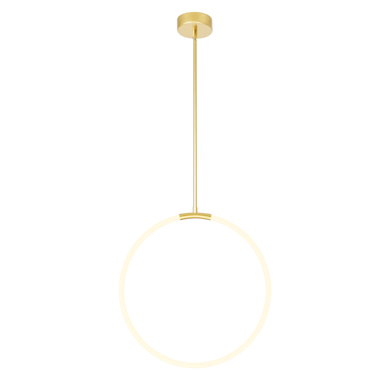 CWI Lighting Hoops Integrated LED 24" Chandelier