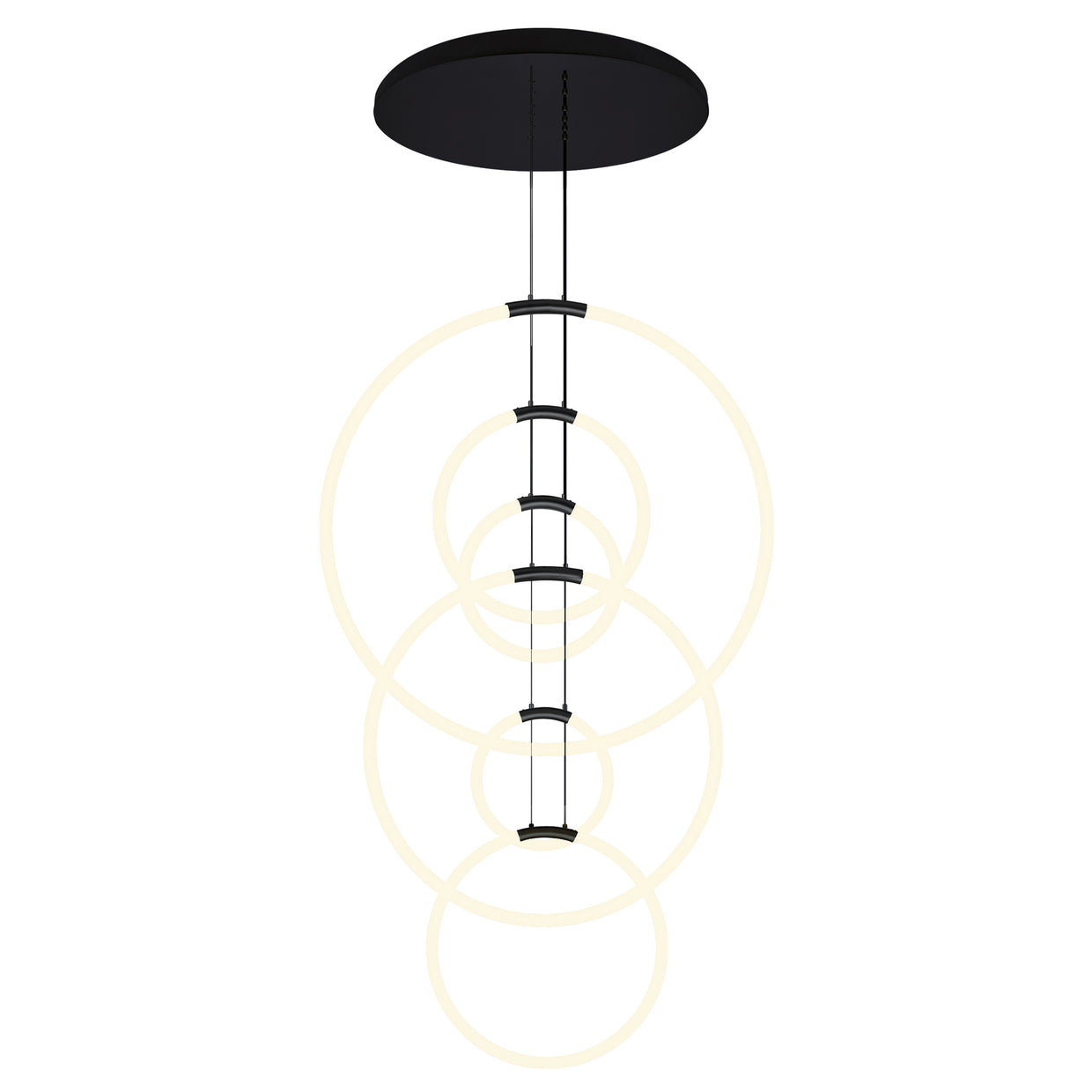 black chandelier