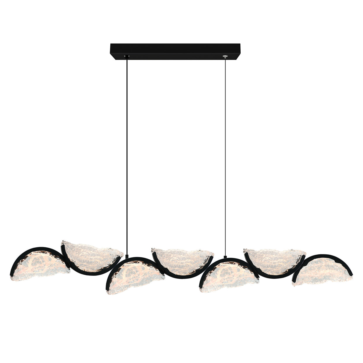 black chandelier