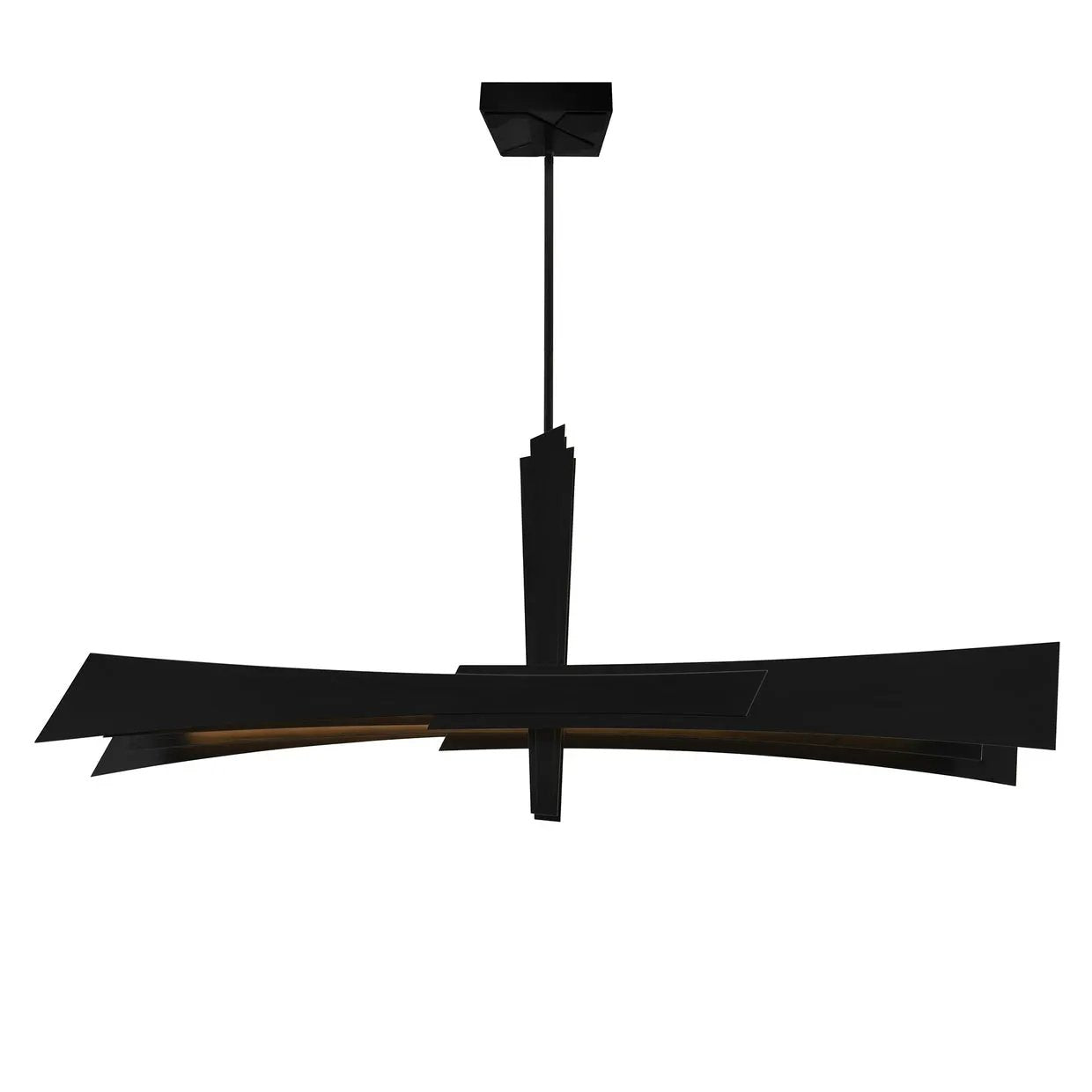 black chandelier