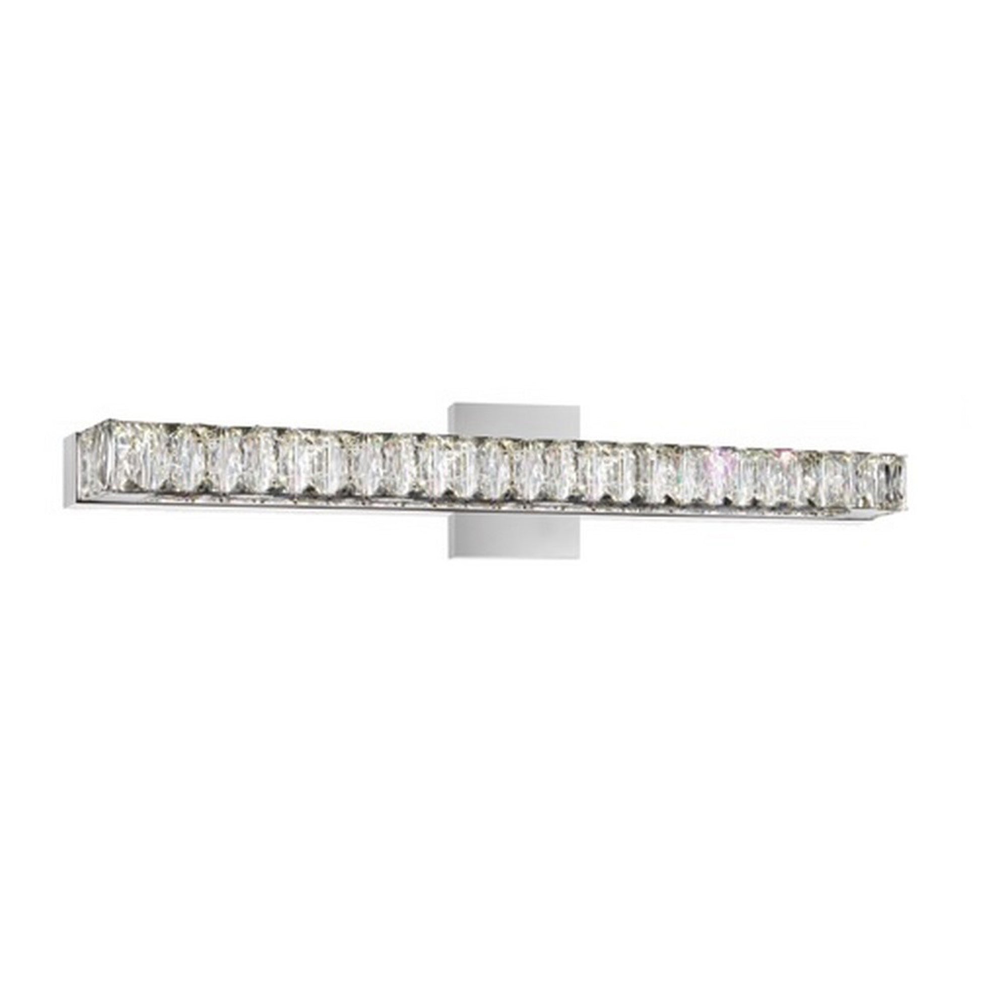chrome vanity light