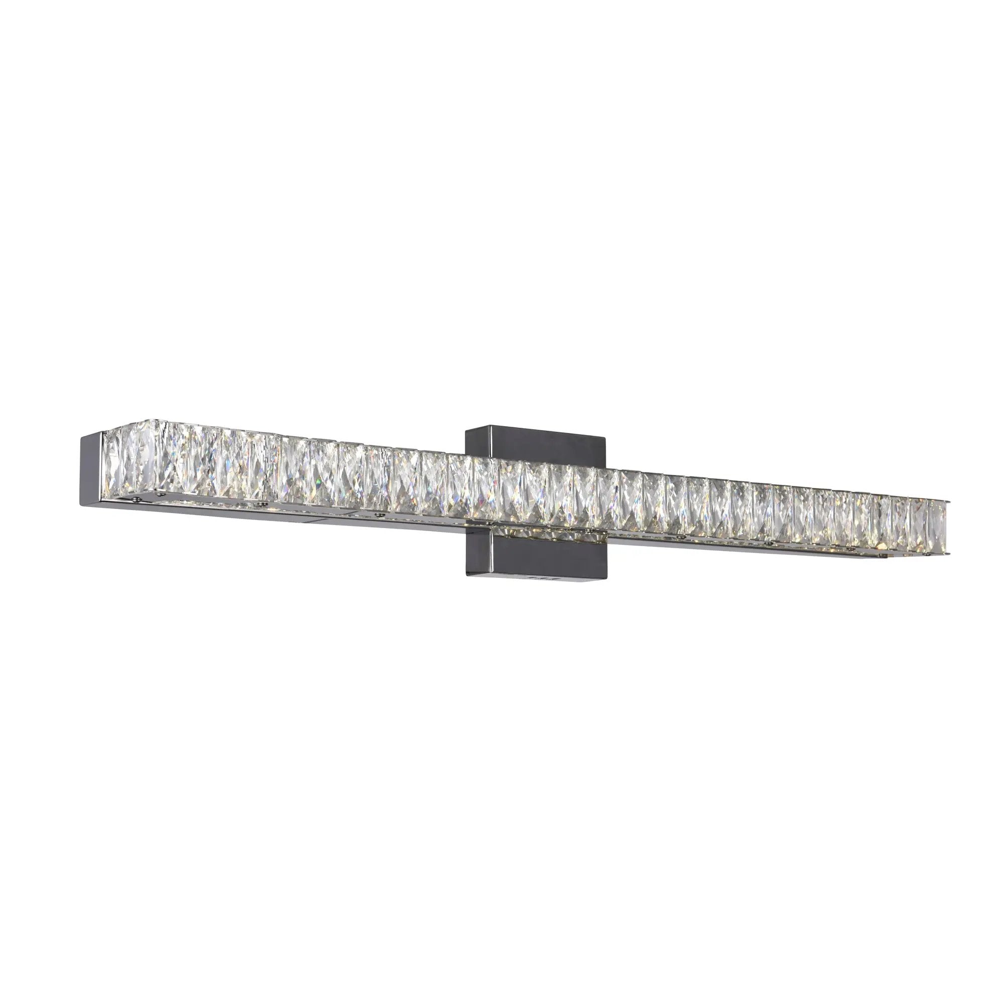 chrome vanity light
