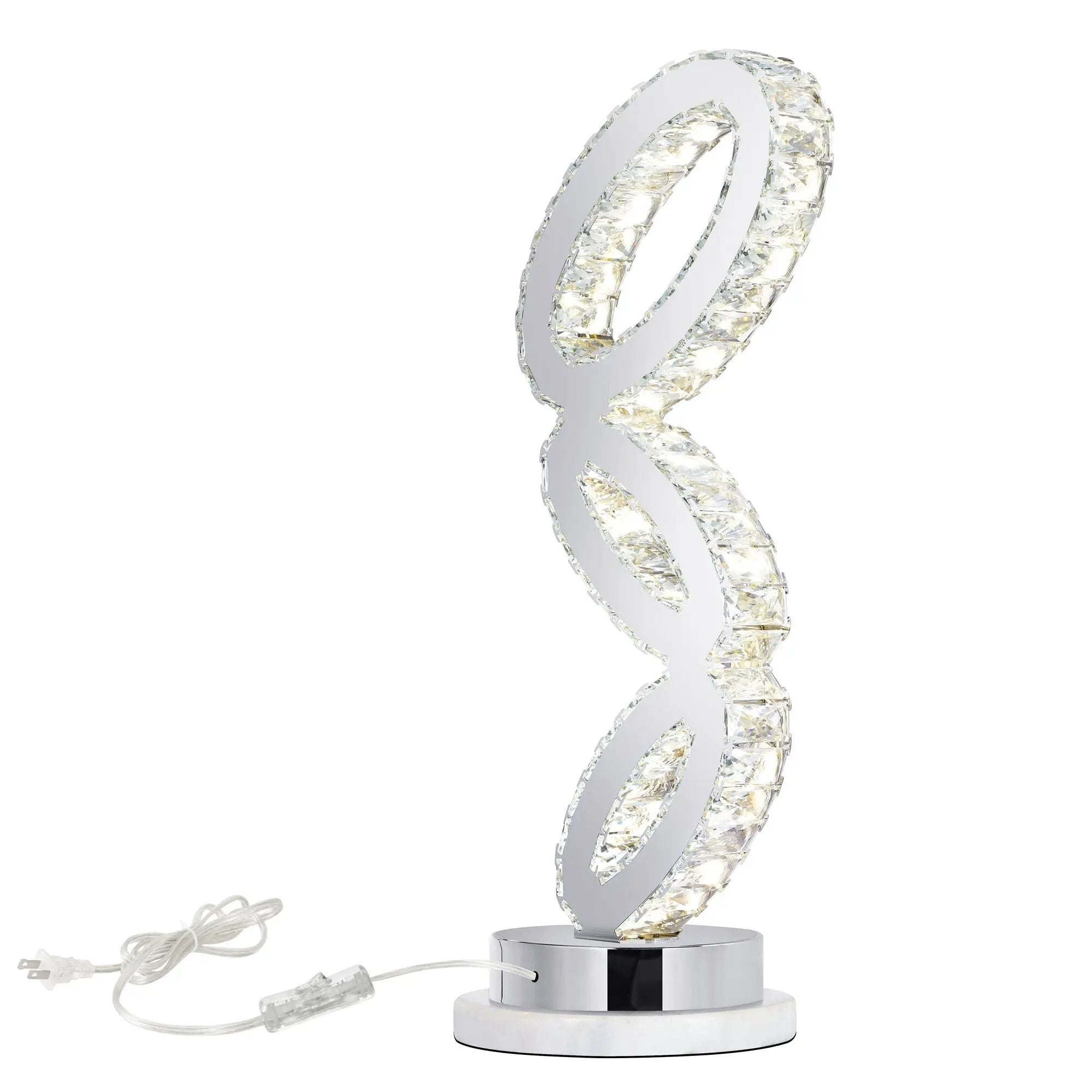 chrome table lamp