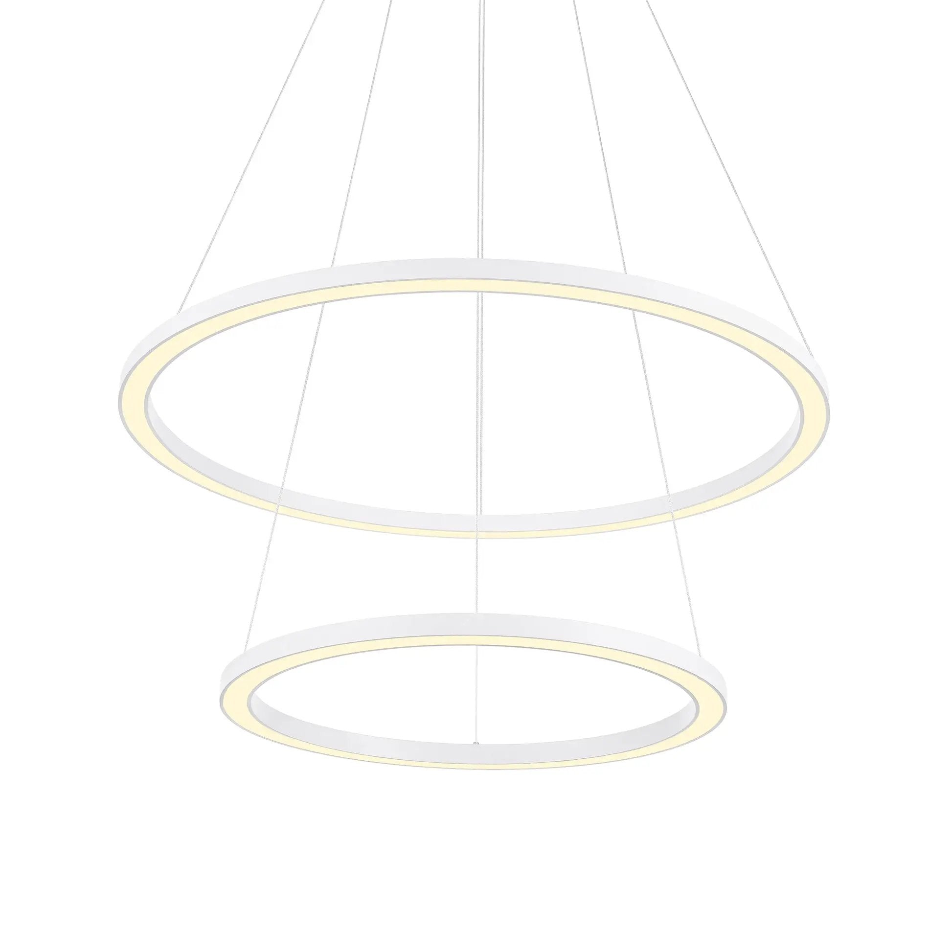 white chandelier