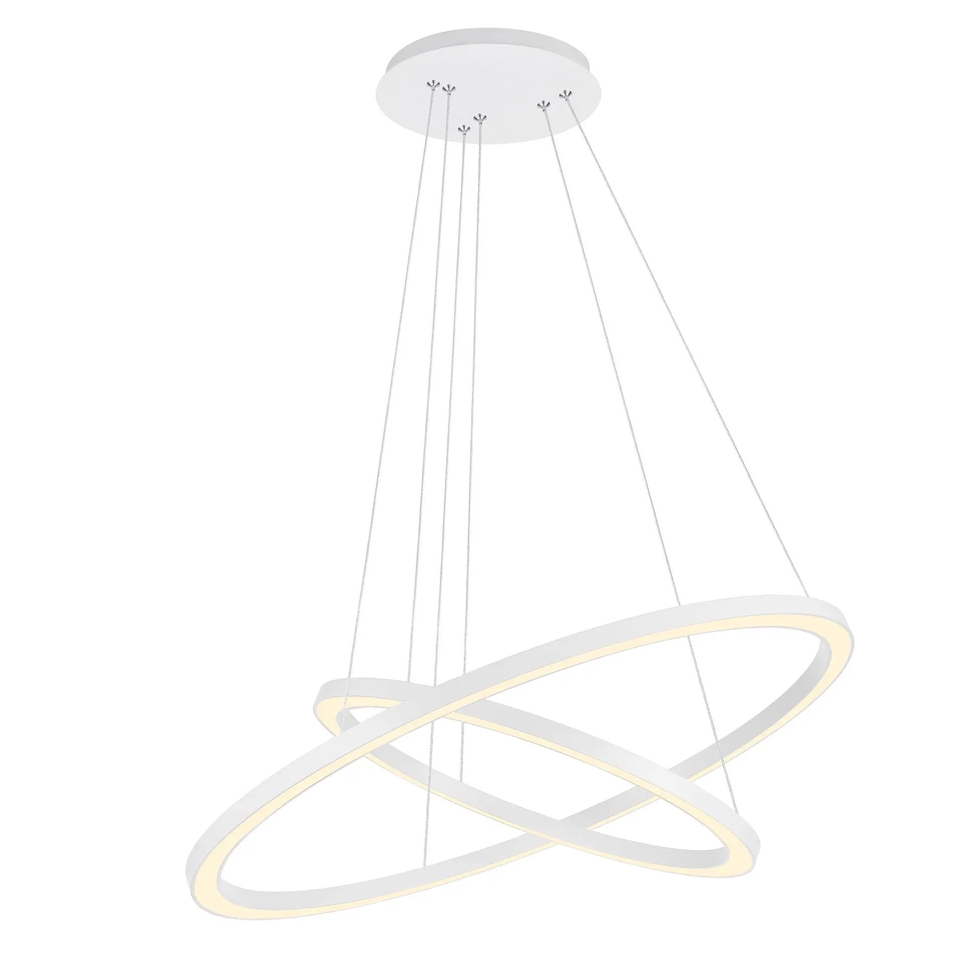 white chandelier