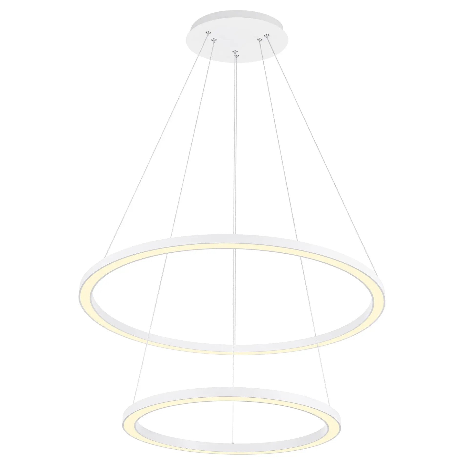 white chandelier