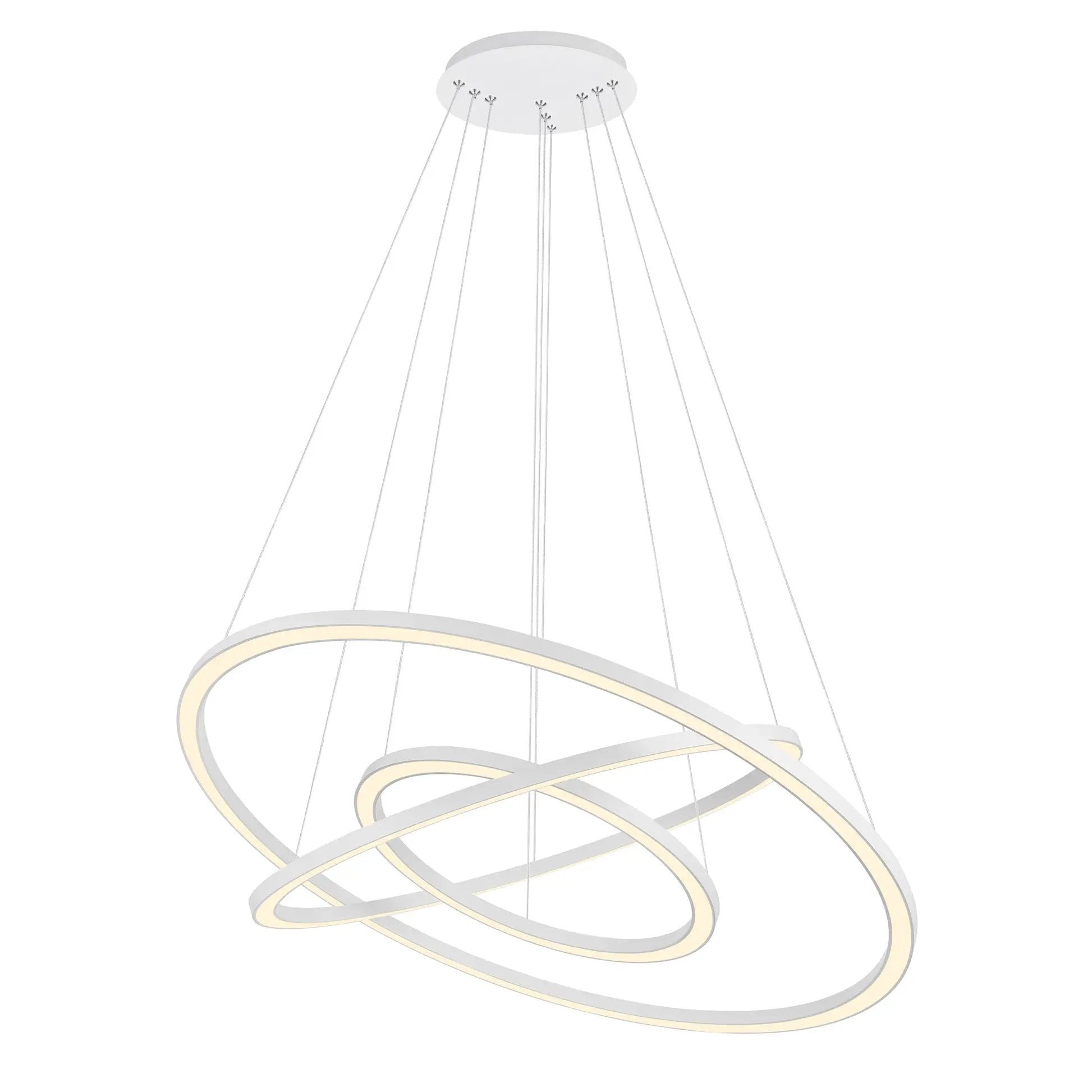 white chandelier