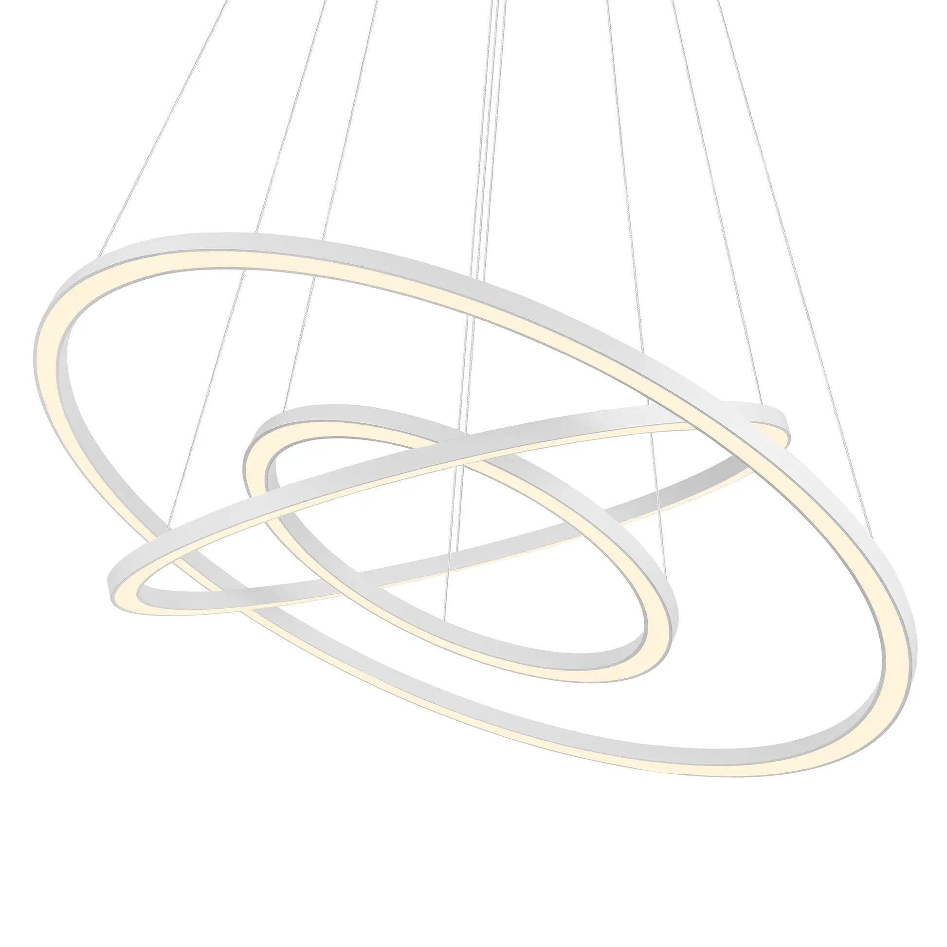 white chandelier