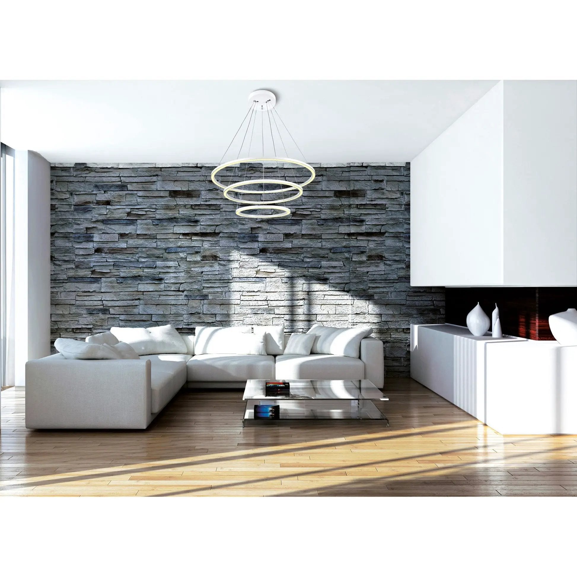 white chandelier