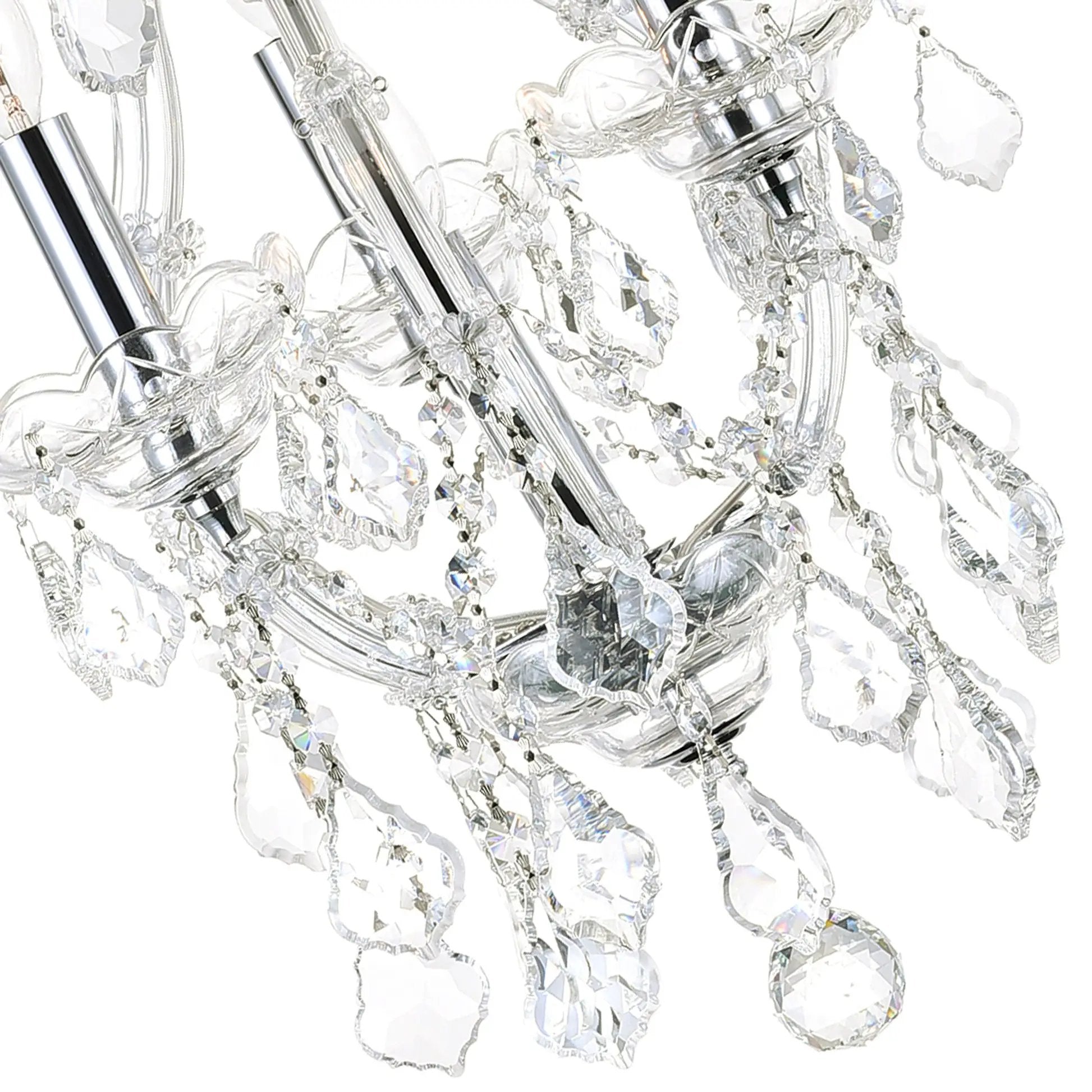 chrome chandelier