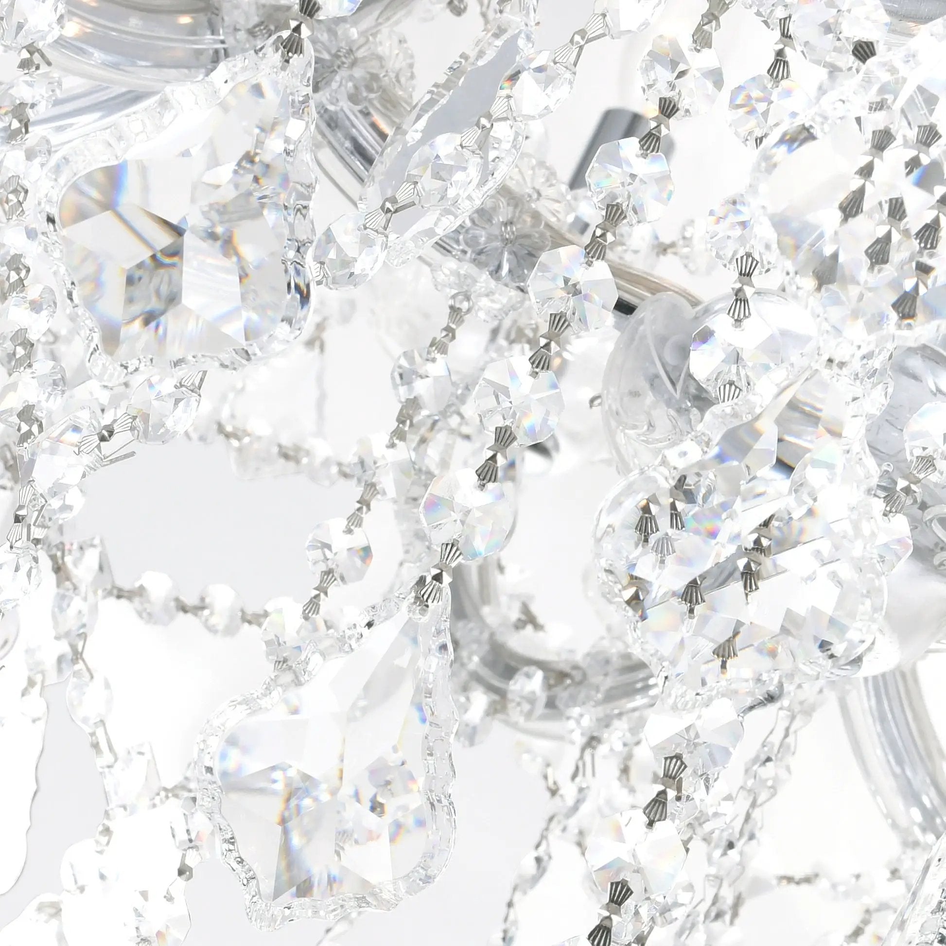 chrome chandelier