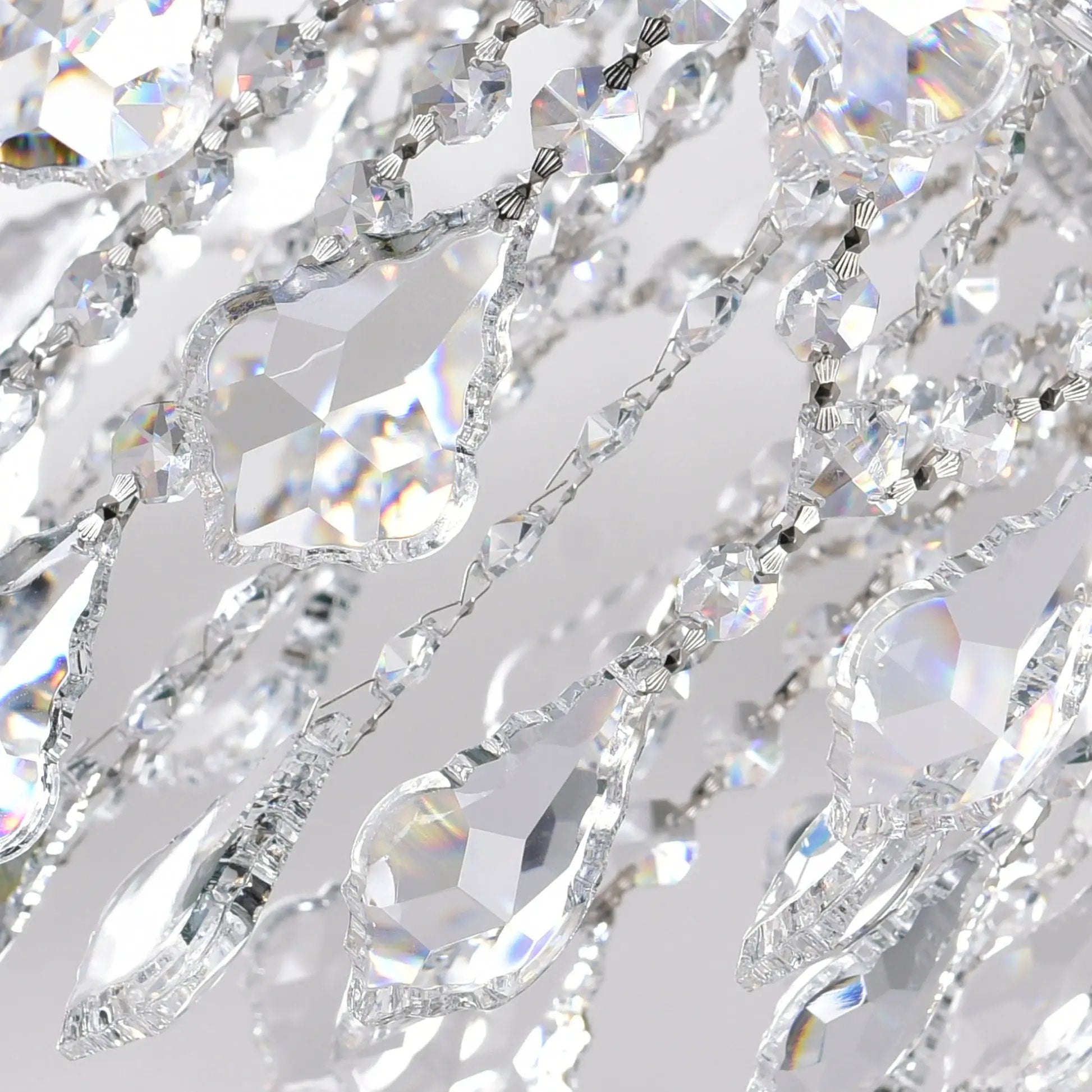 chrome chandelier