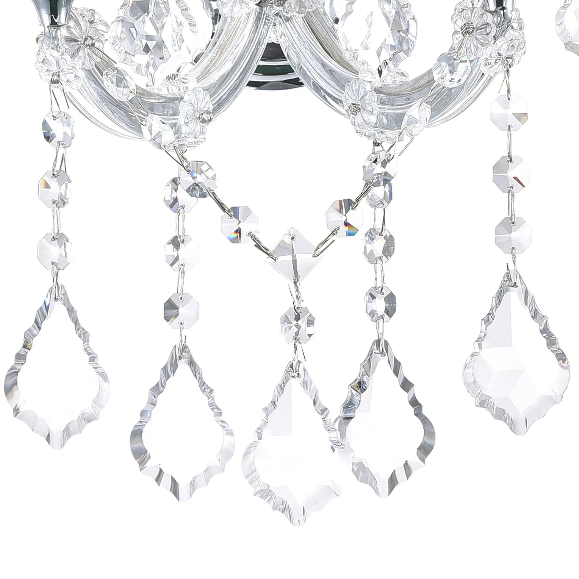 chrome wall sconce