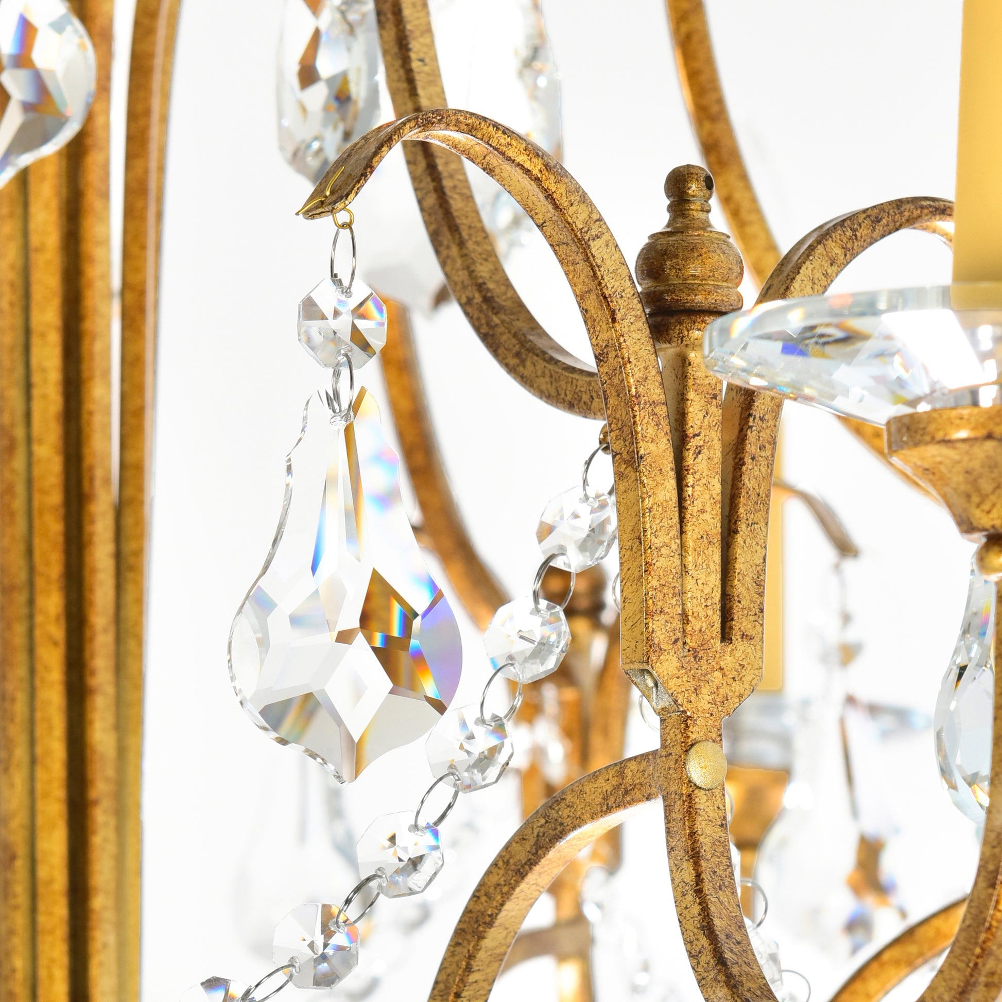 oxidized bronze chandelier