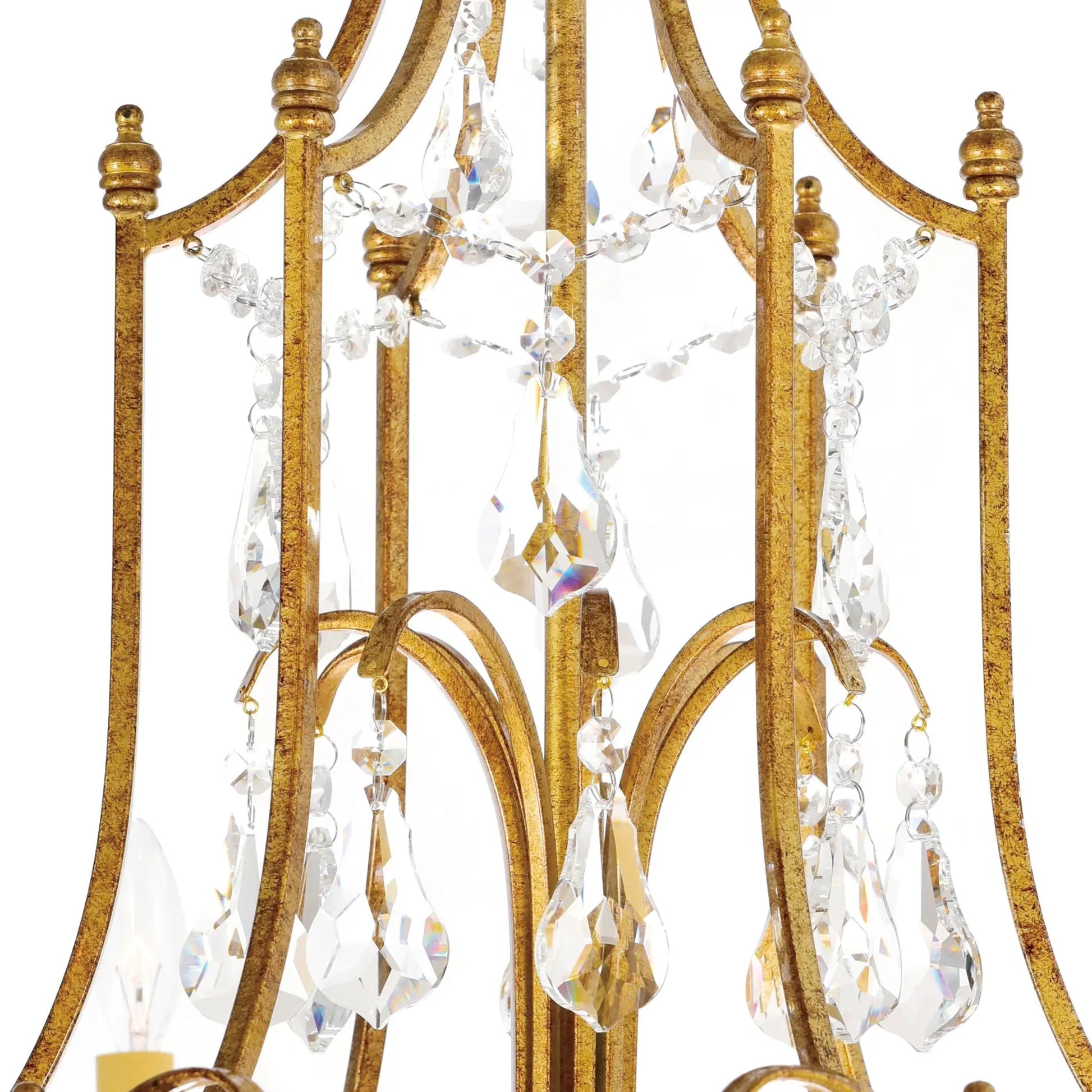 oxidized bronze chandelier