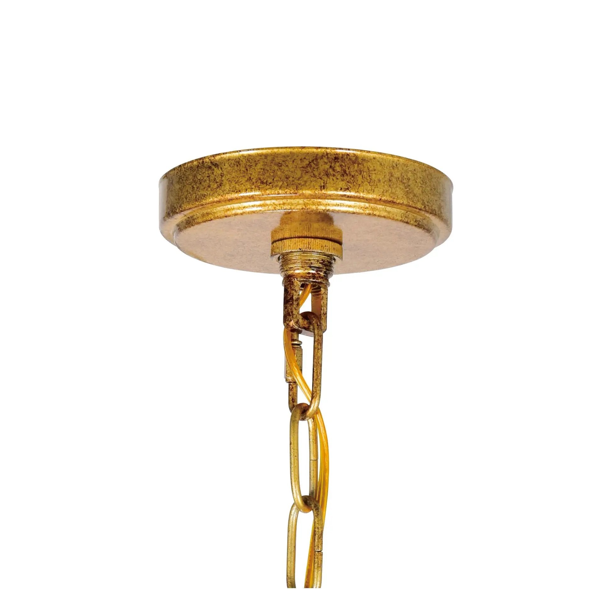 oxidized bronze chandelier