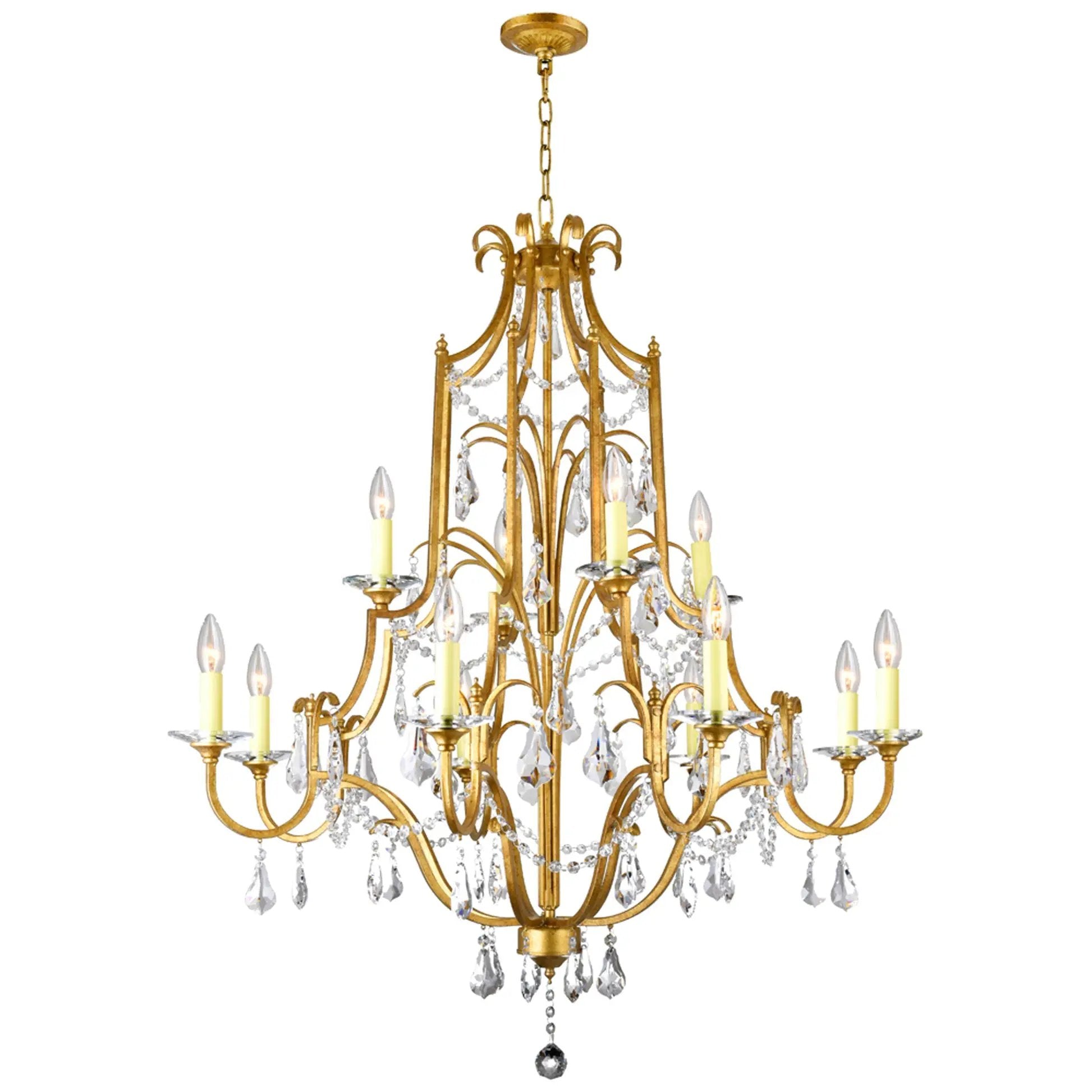 oxidized bronze chandelier