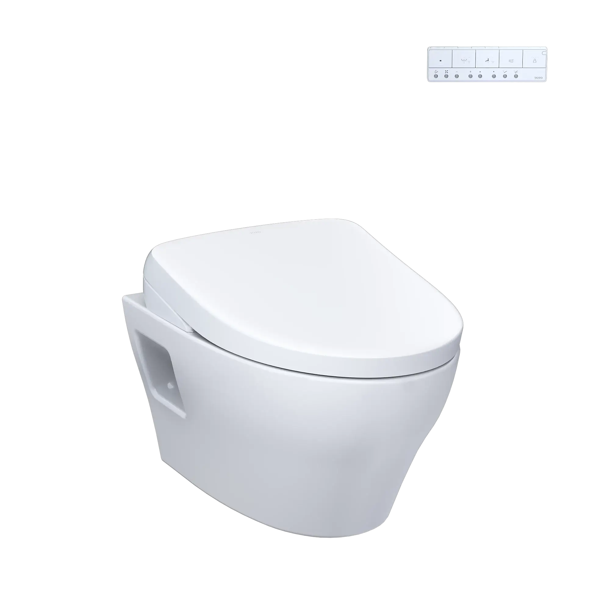 matte silver toilet
