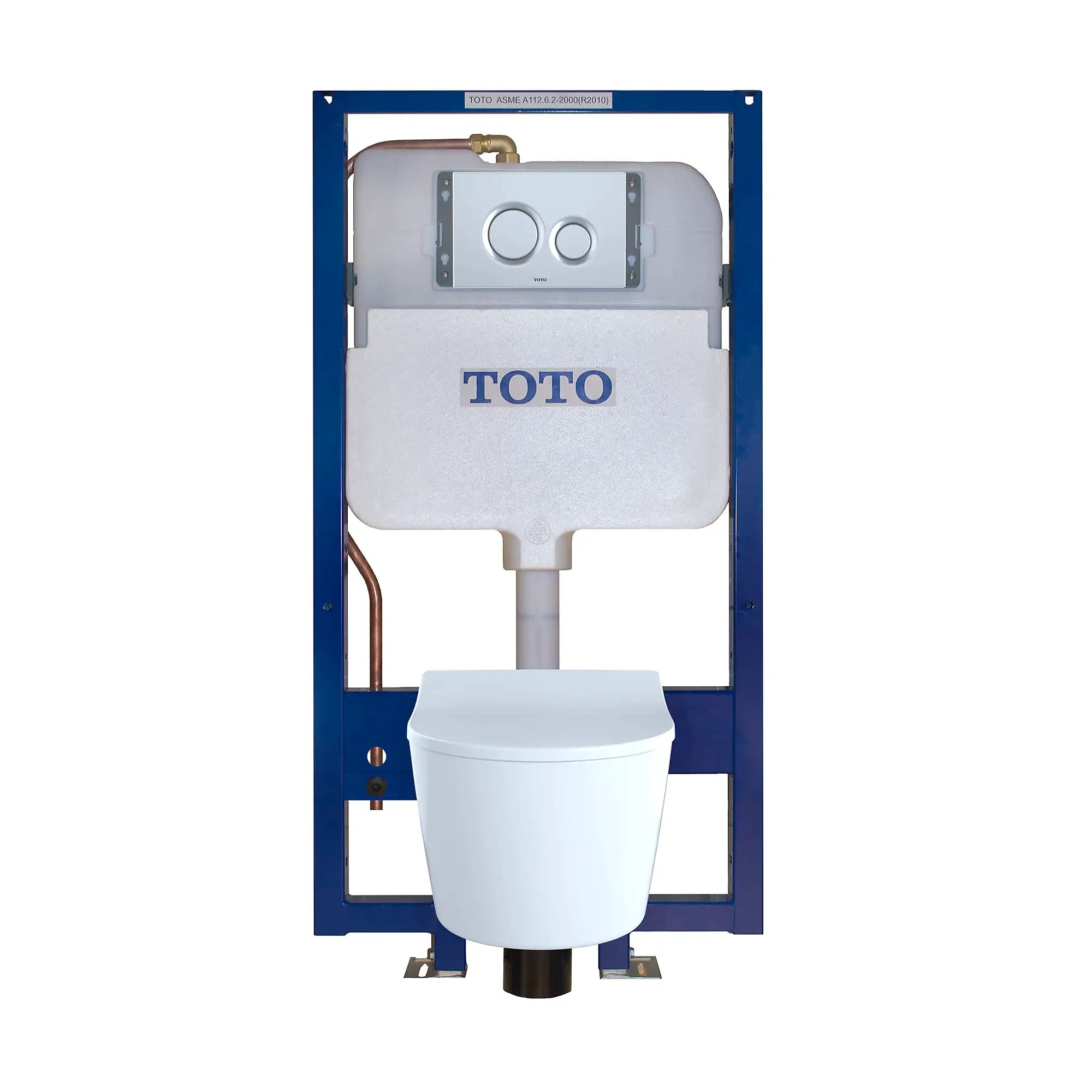 matte silver toilet