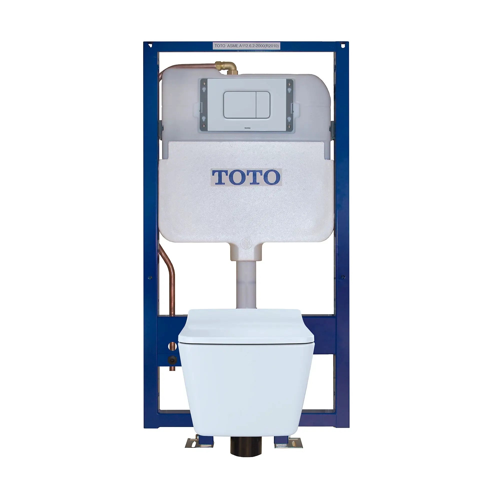 matte silver toilet
