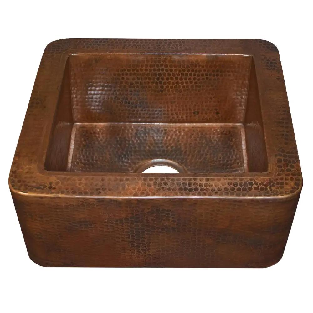 antique copper kitchen sink