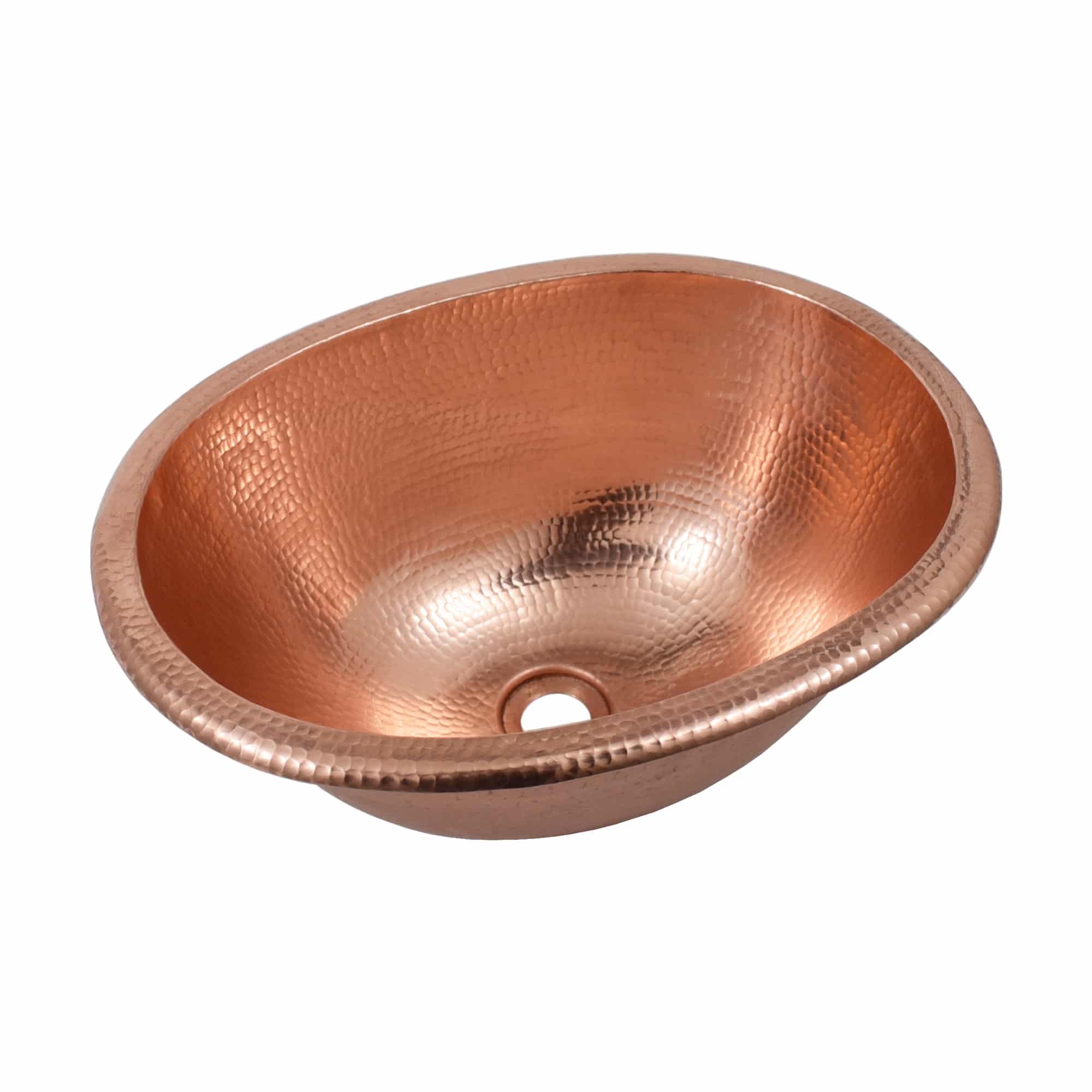 Native Trails Cameo 17" Hand Hammered Copper Bathroom Sink