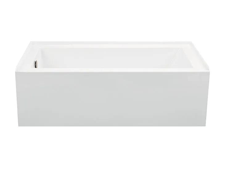 white bathtub