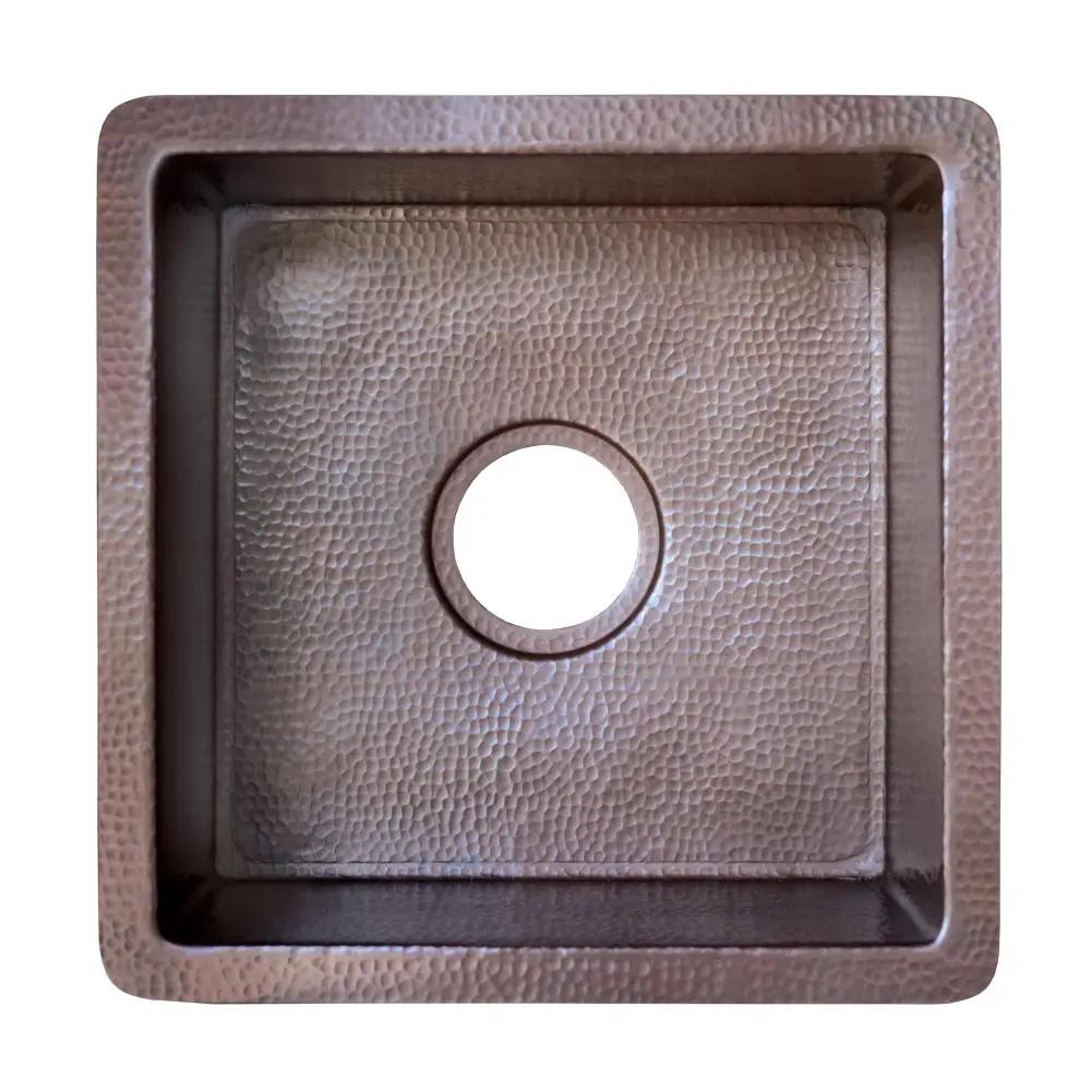 antique copper kitchen sink