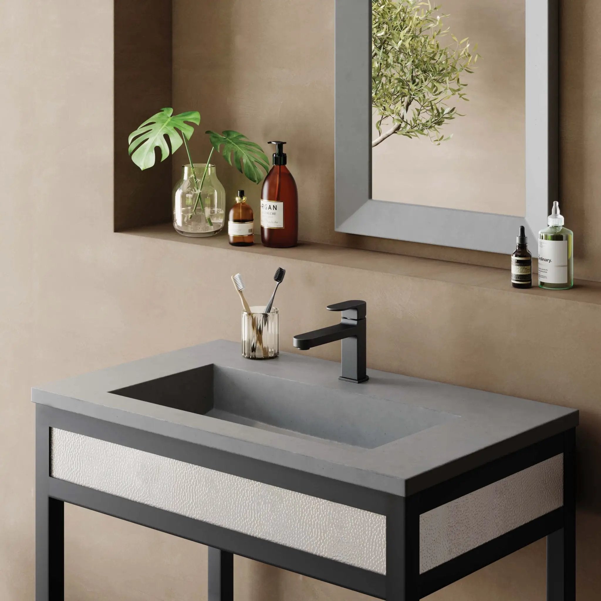 ash bathroom sink