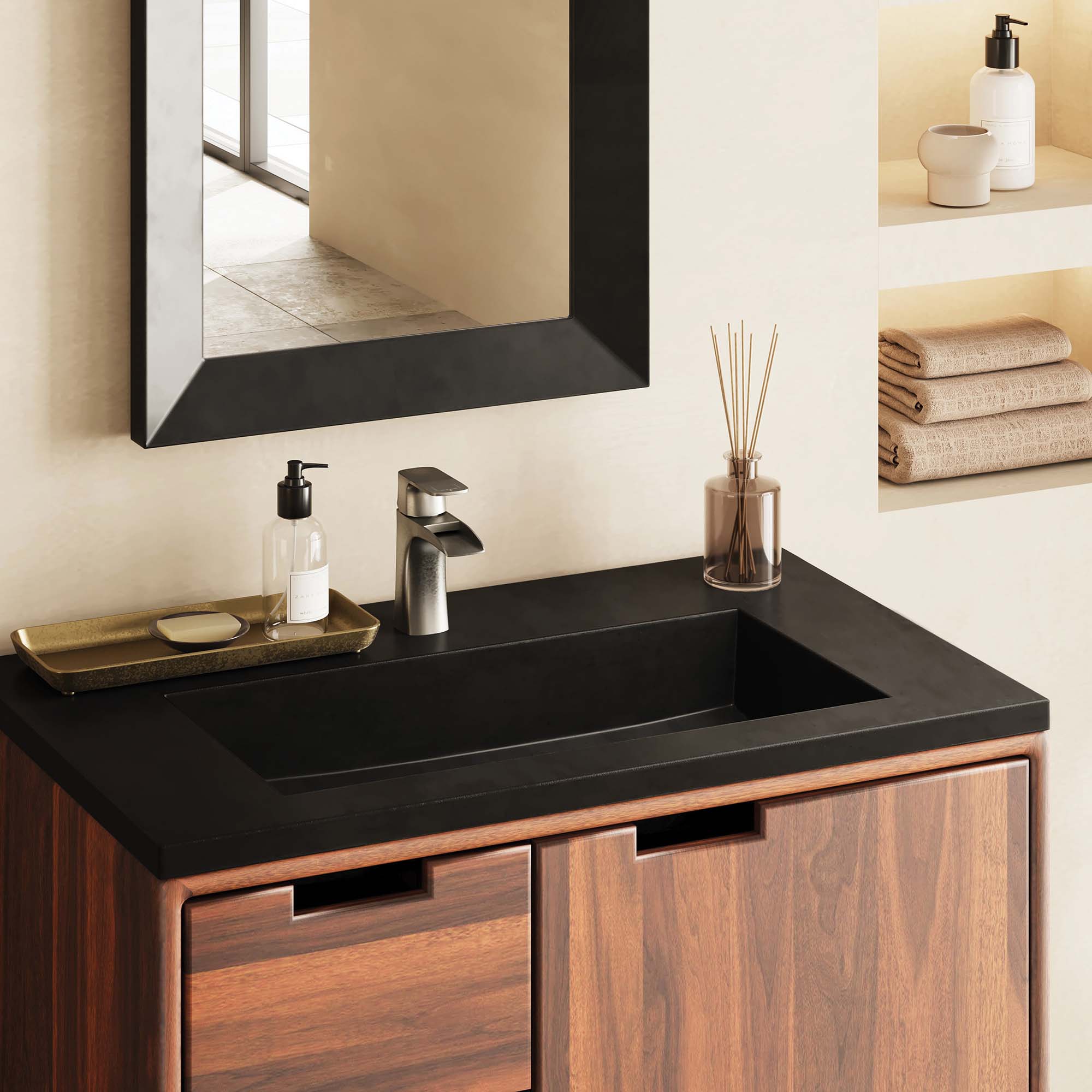 charcoal bathroom sink