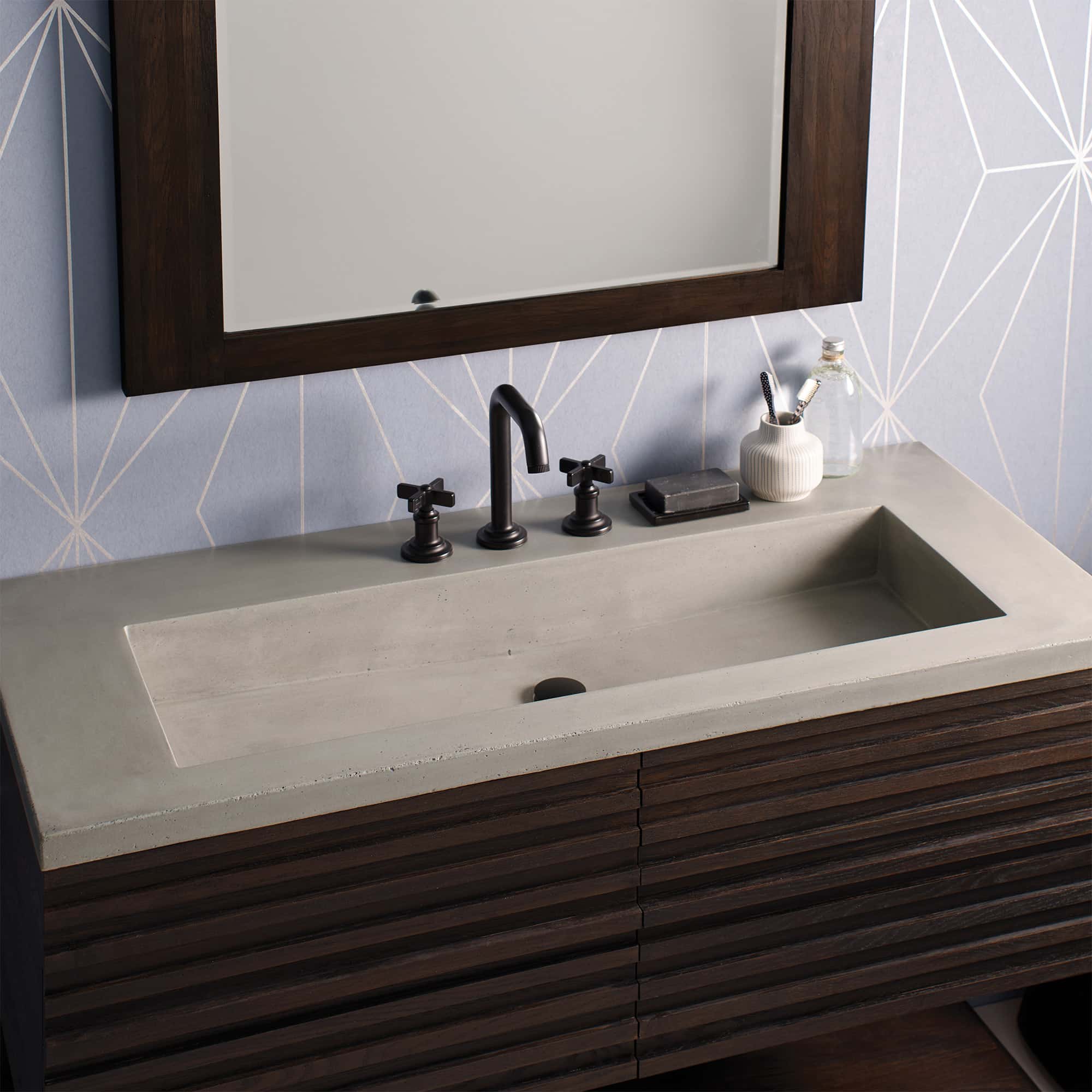 ash bathroom sink