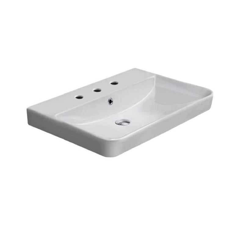 Nameeks Noura Wall Mounted Bathroom Sink