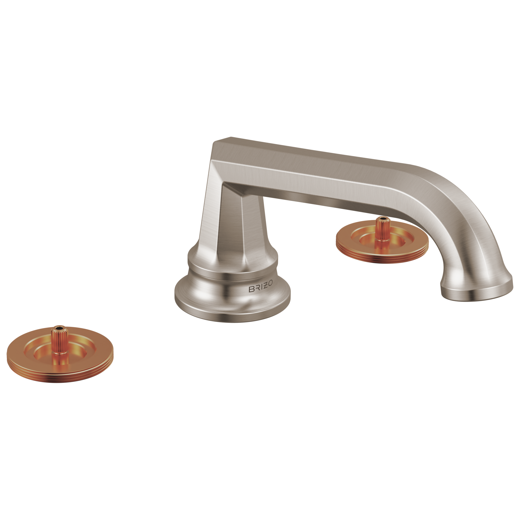 Brizo Beauclere Widespread Lavatory Faucet with Low Spout - Less Handles 1.2 GPM by Brizo