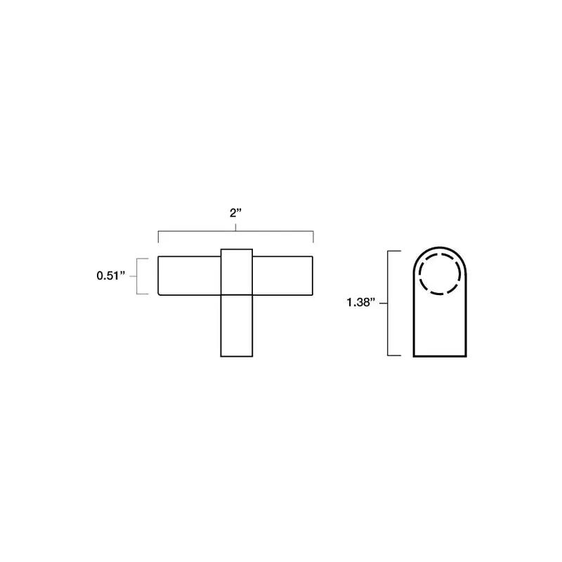 knob dimension
