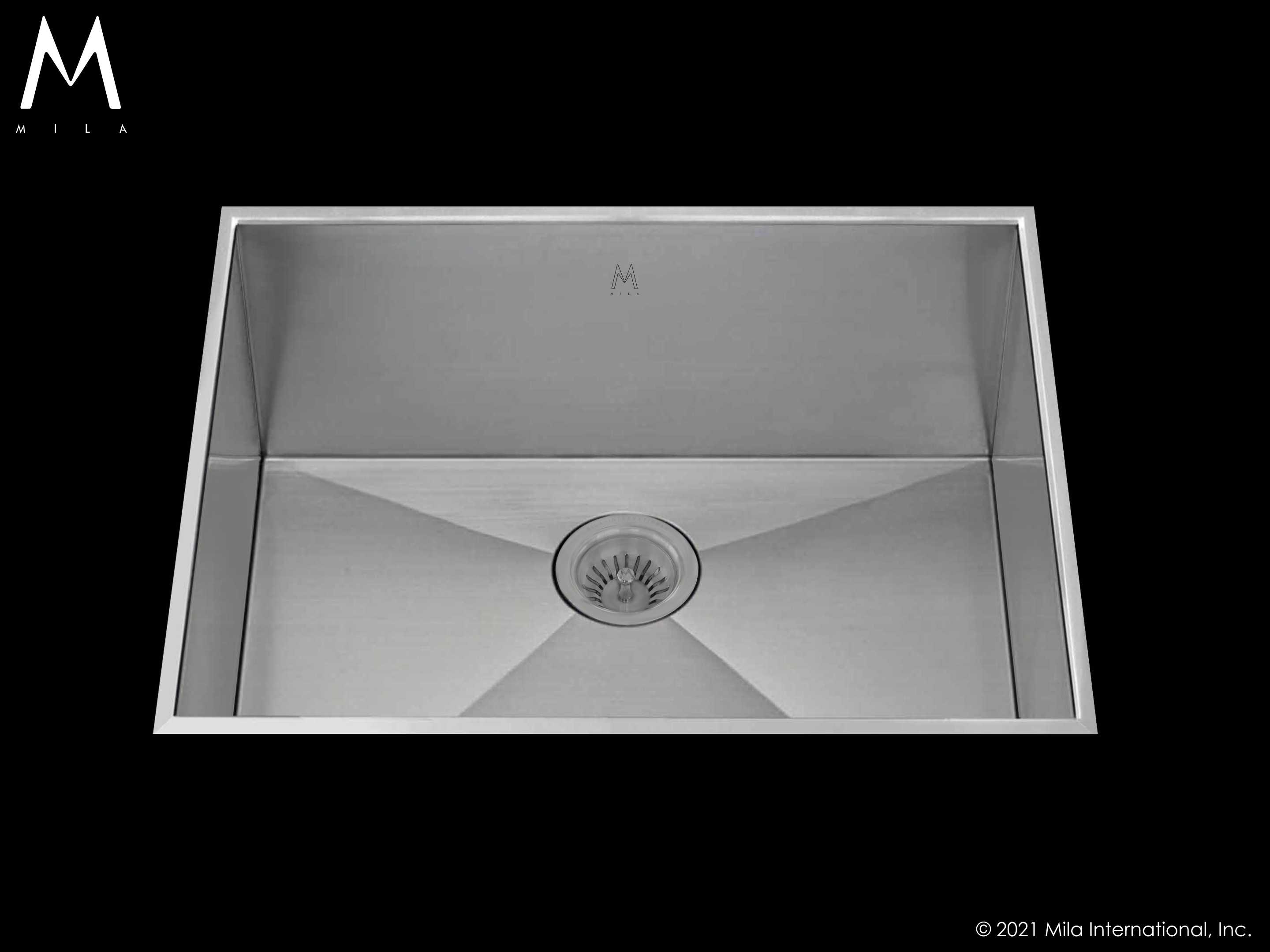 satin brushed ss kitchen sink