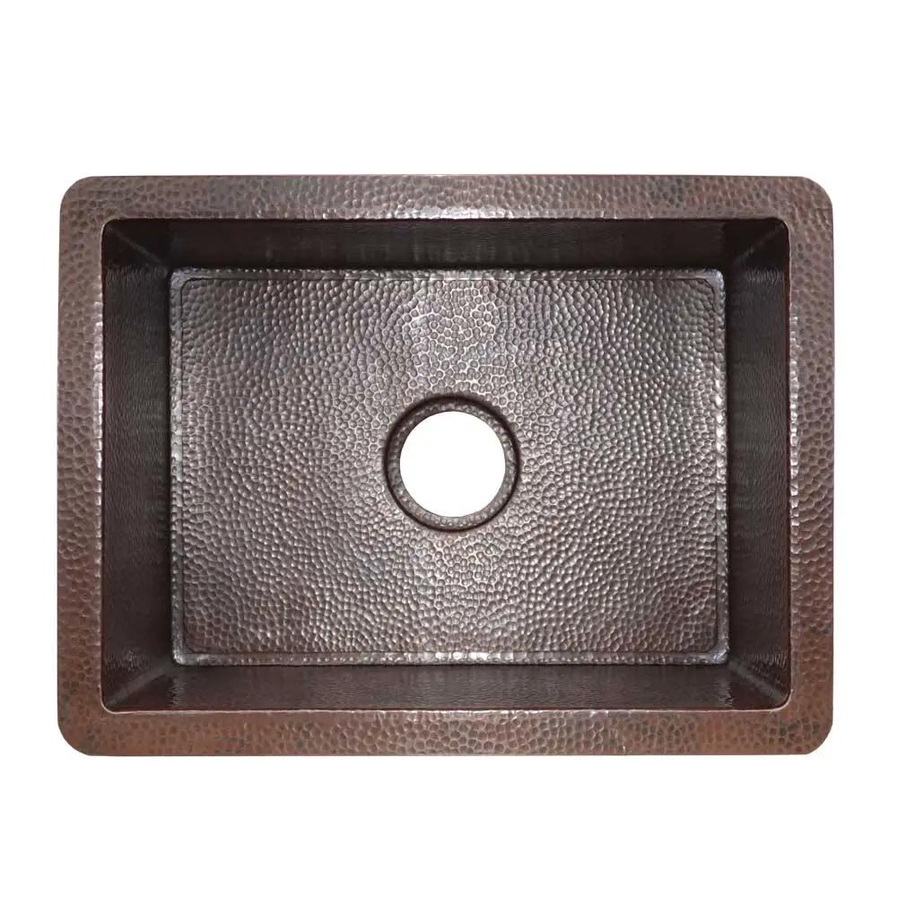 antique copper kitchen sink