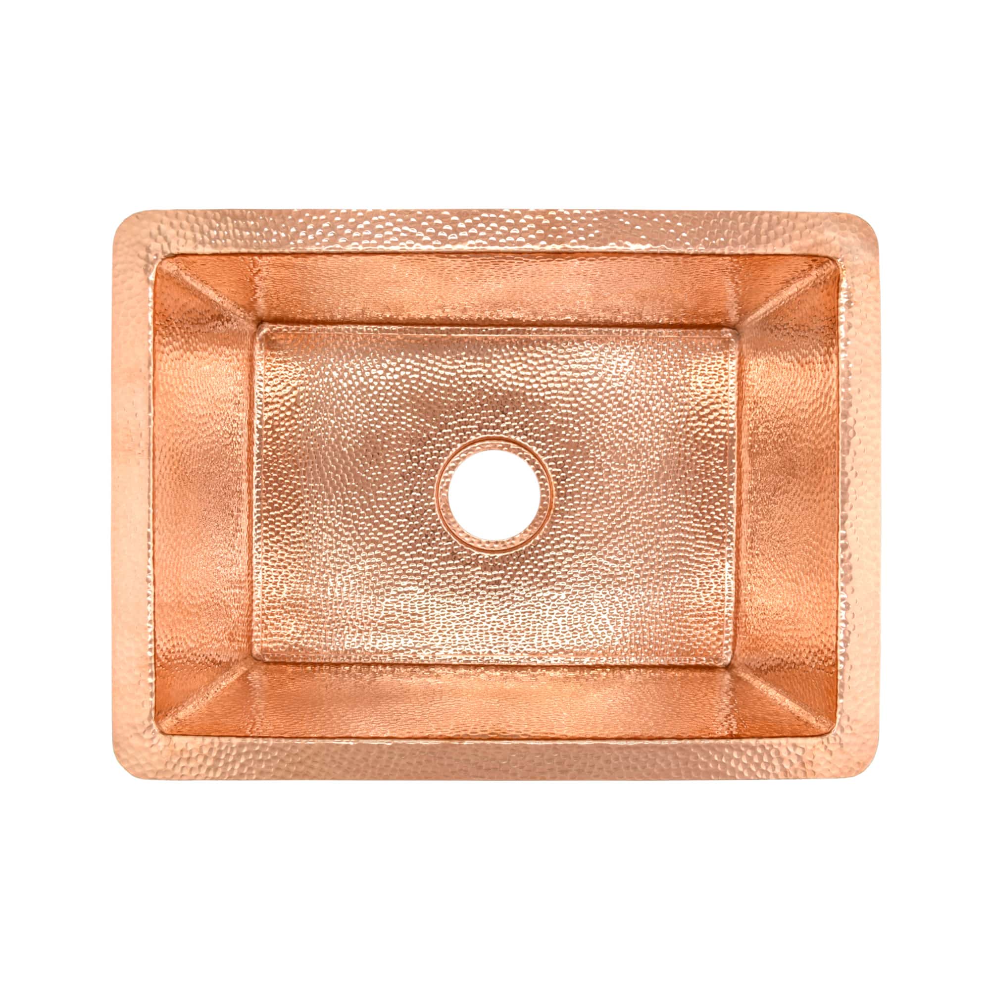 Native Trails Cocina 21" Hand-Hammered Copper Undermount Kitchen Sink