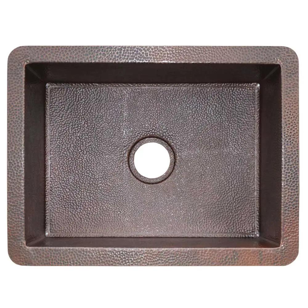 antique copper kitchen sink
