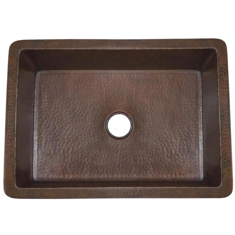 antique copper kitchen sink