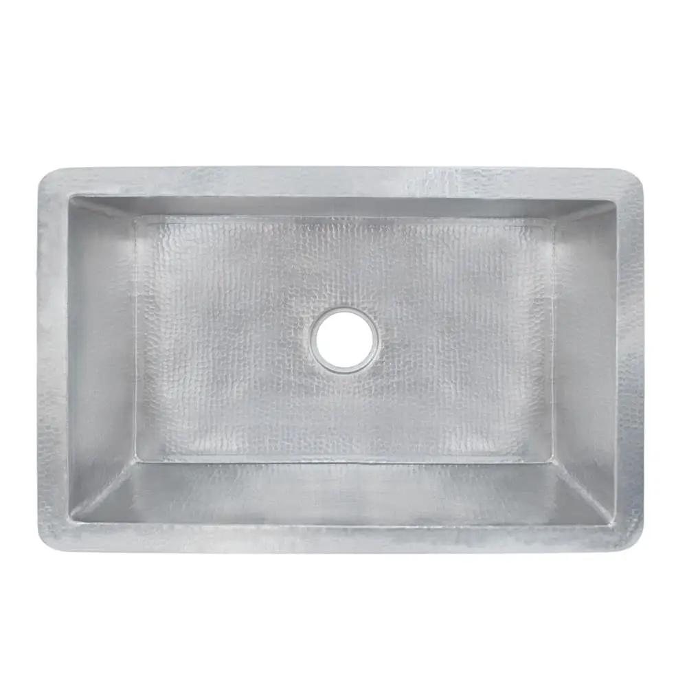 Native Trails Cocina 30" Hammered Copper Kitchen Sink by Native Trails