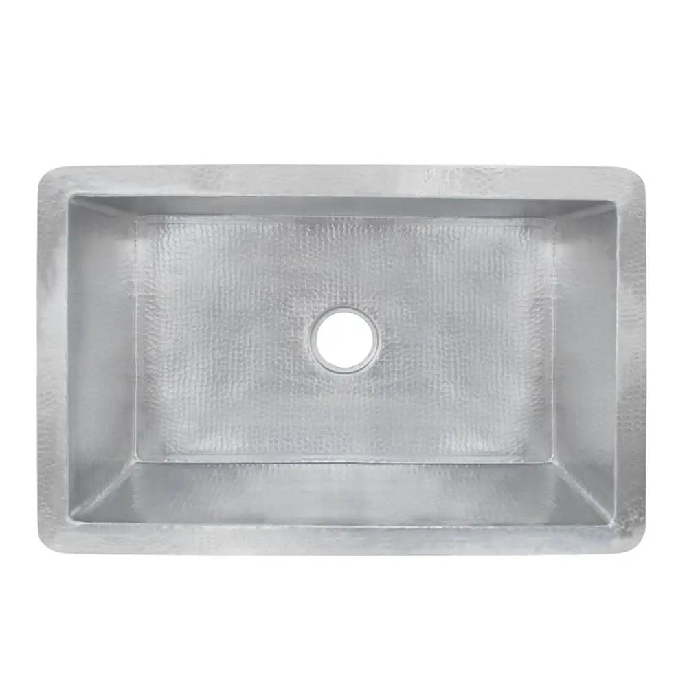 Native Trails Cocina 33" Hand-Hammered Copper Kitchen Sink by Native Trails