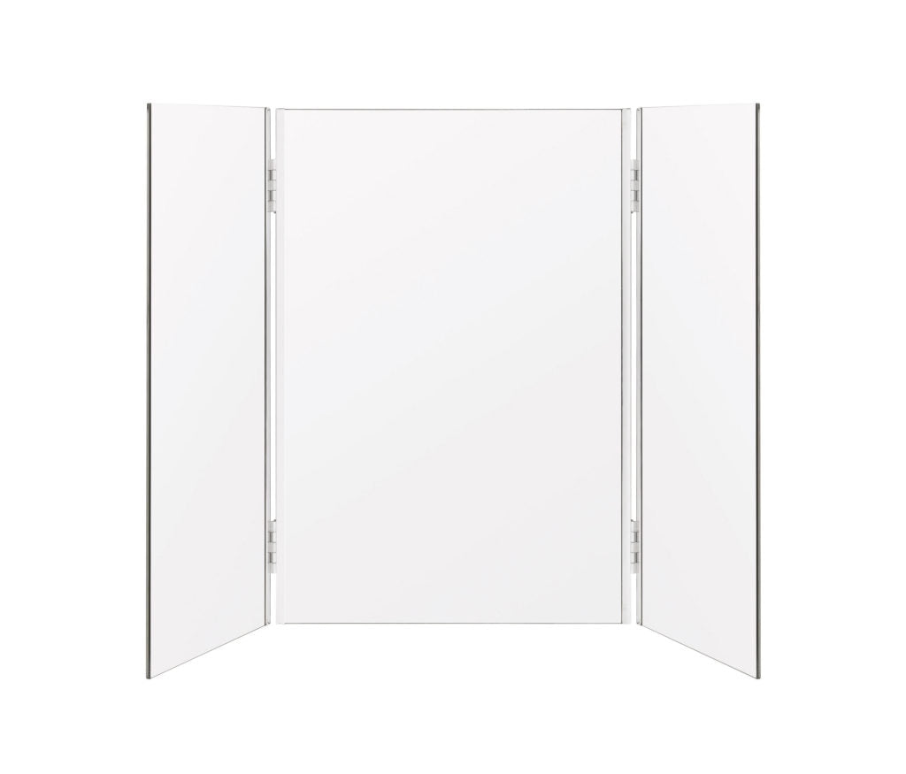 polished chrome mirror