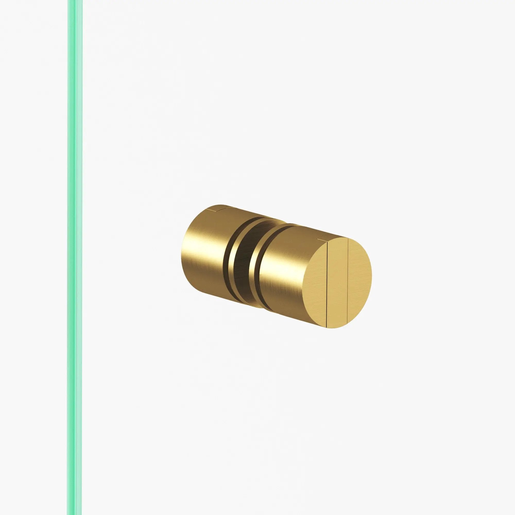 satin brass cabinet knob
