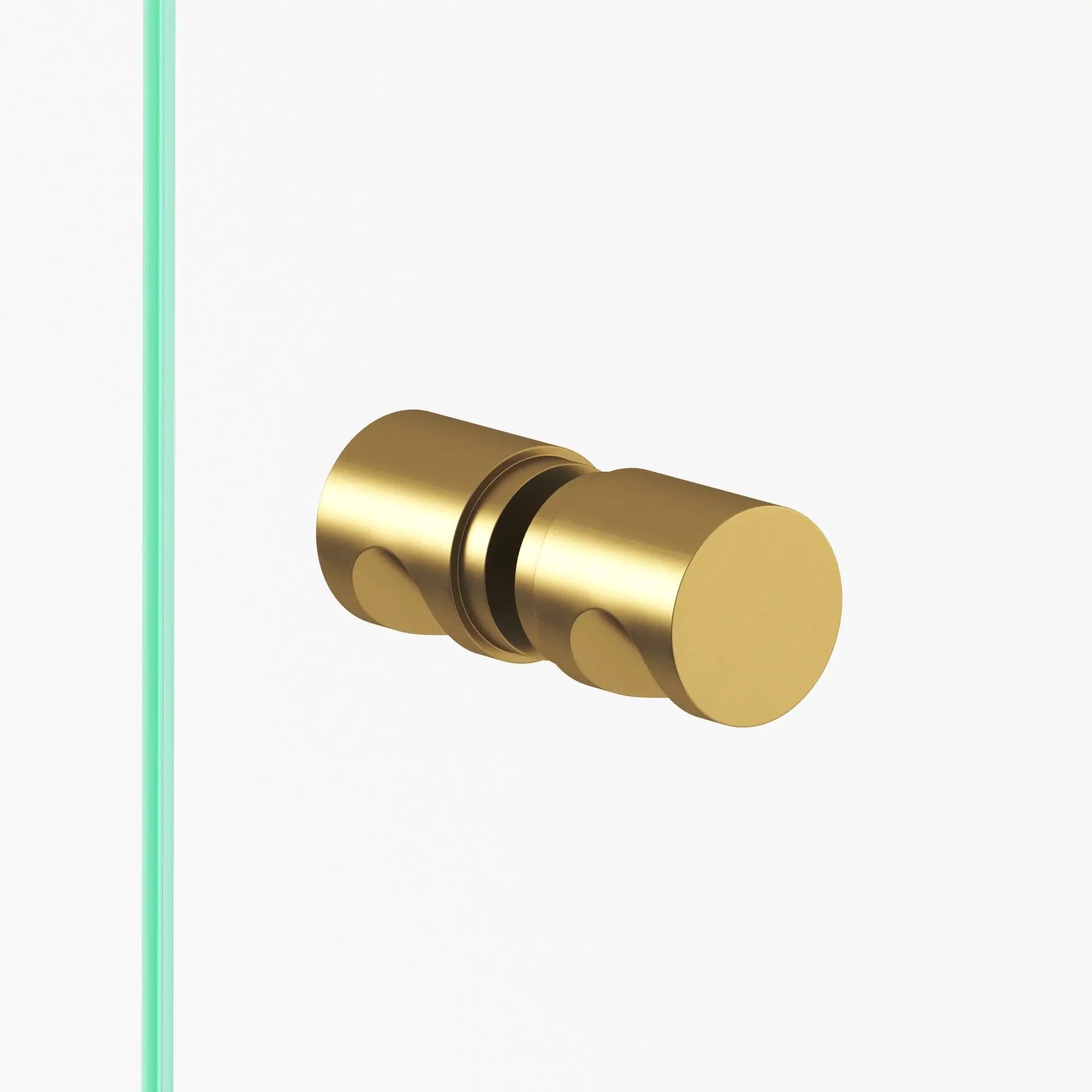 satin brass cabinet knob