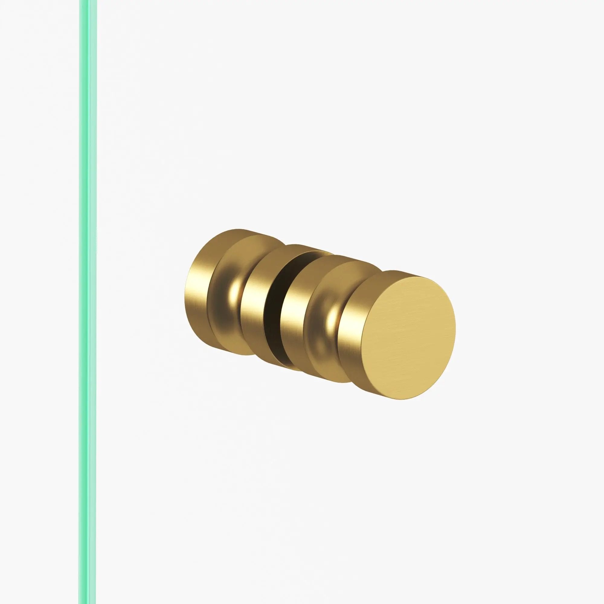 satin brass cabinet knob