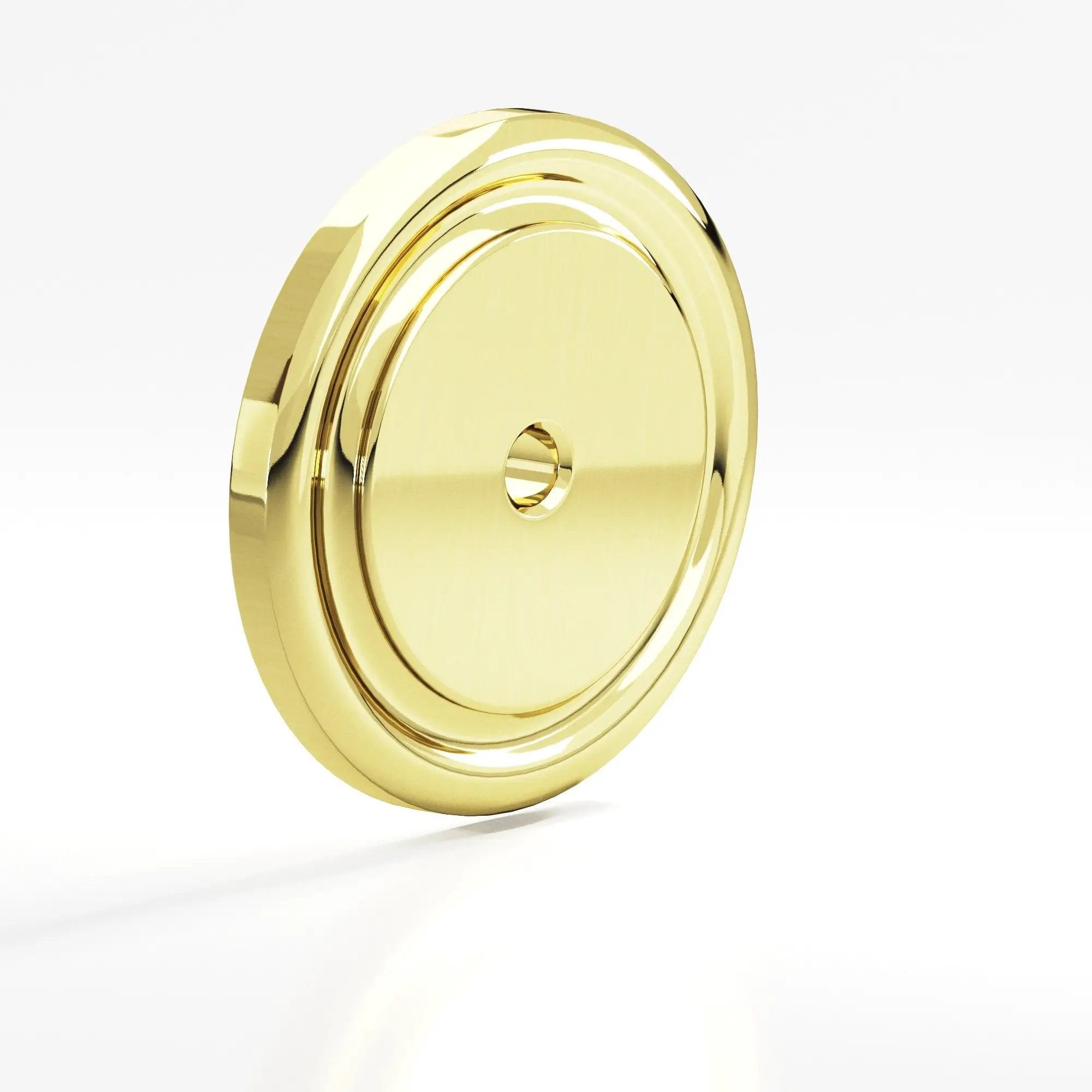 Colonial Bronze 202 Series Ribbed Round Backplate by Colonial Bronze