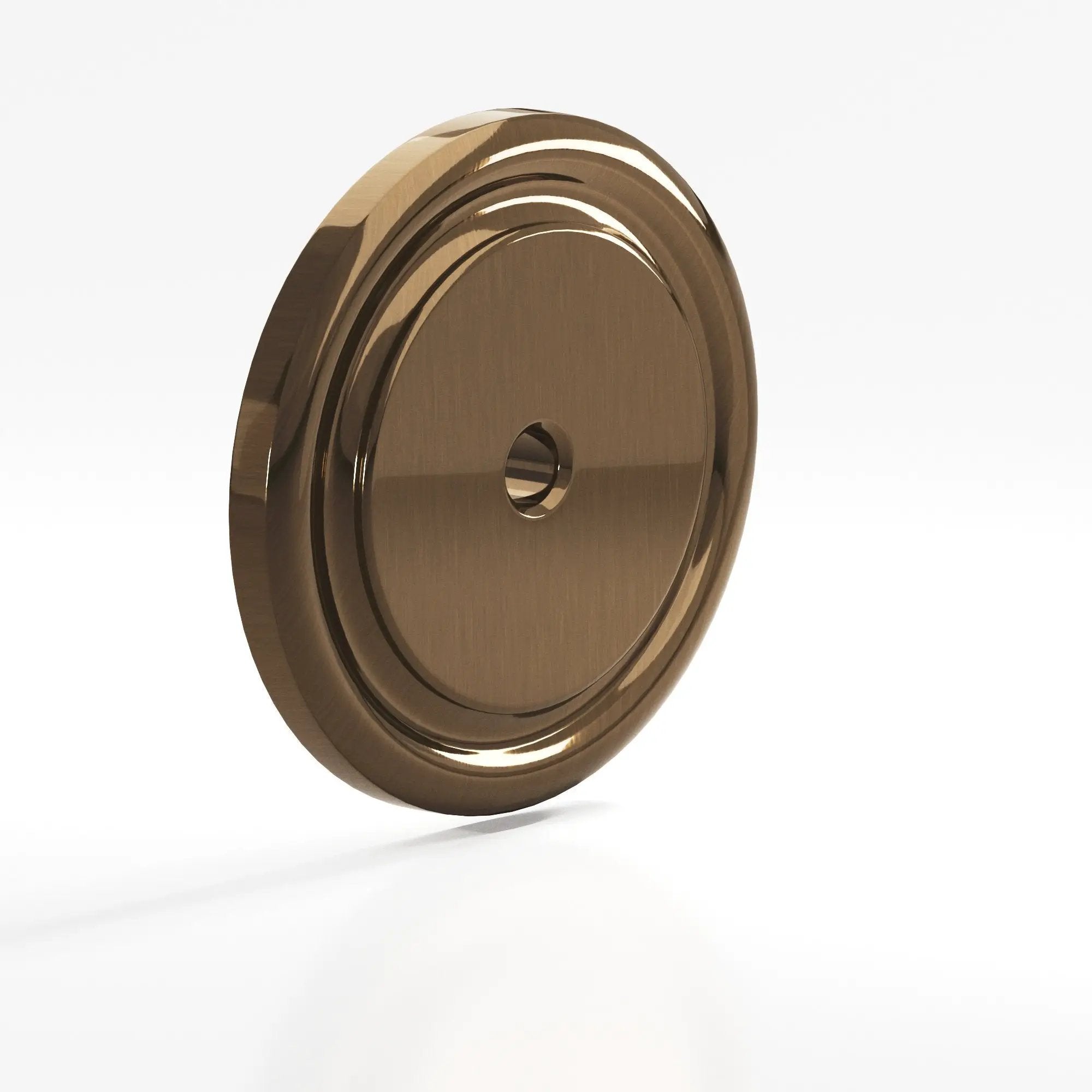Colonial Bronze 202 Series Ribbed Round Backplate by Colonial Bronze