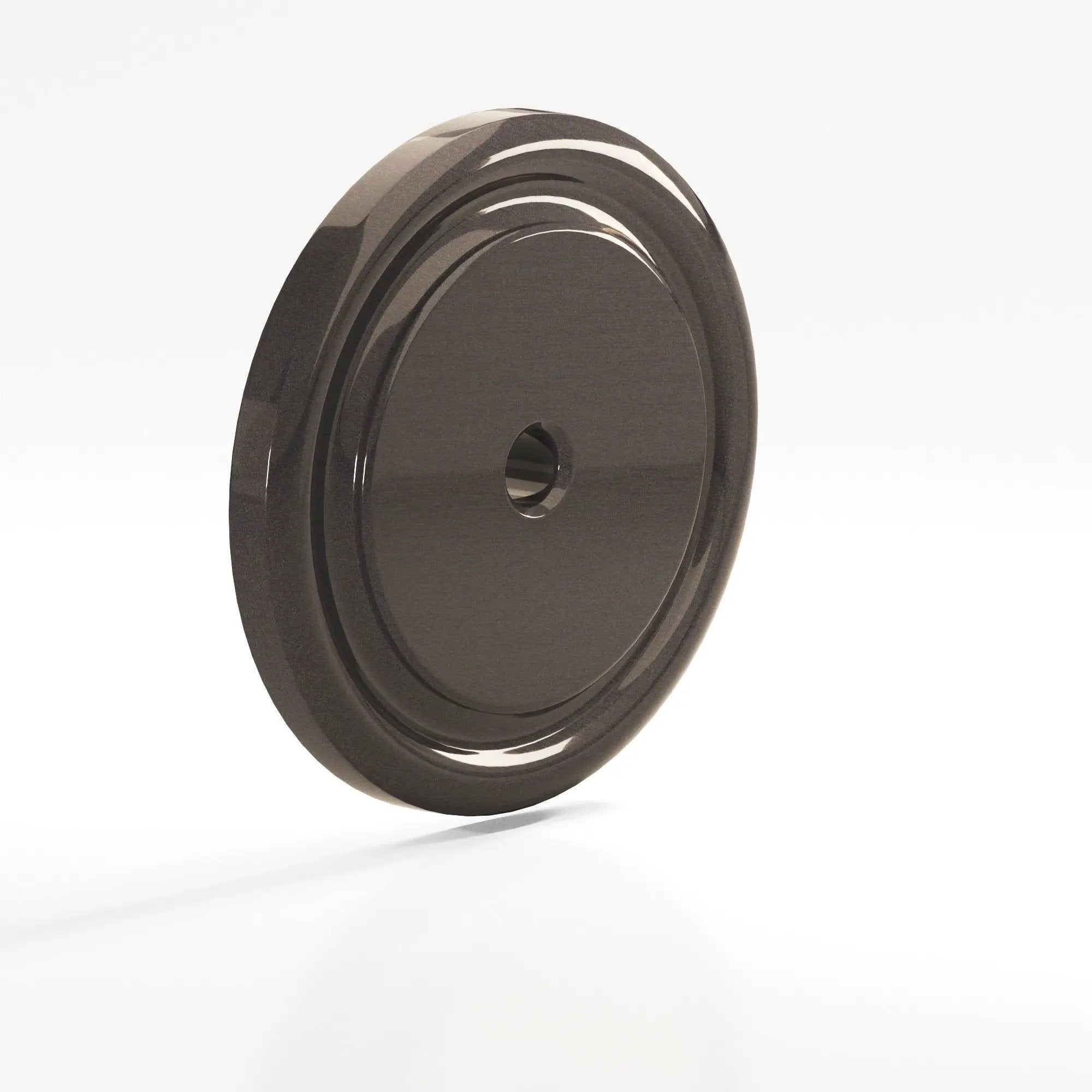 Colonial Bronze 203 Series Ribbed Round Backplate by Colonial Bronze