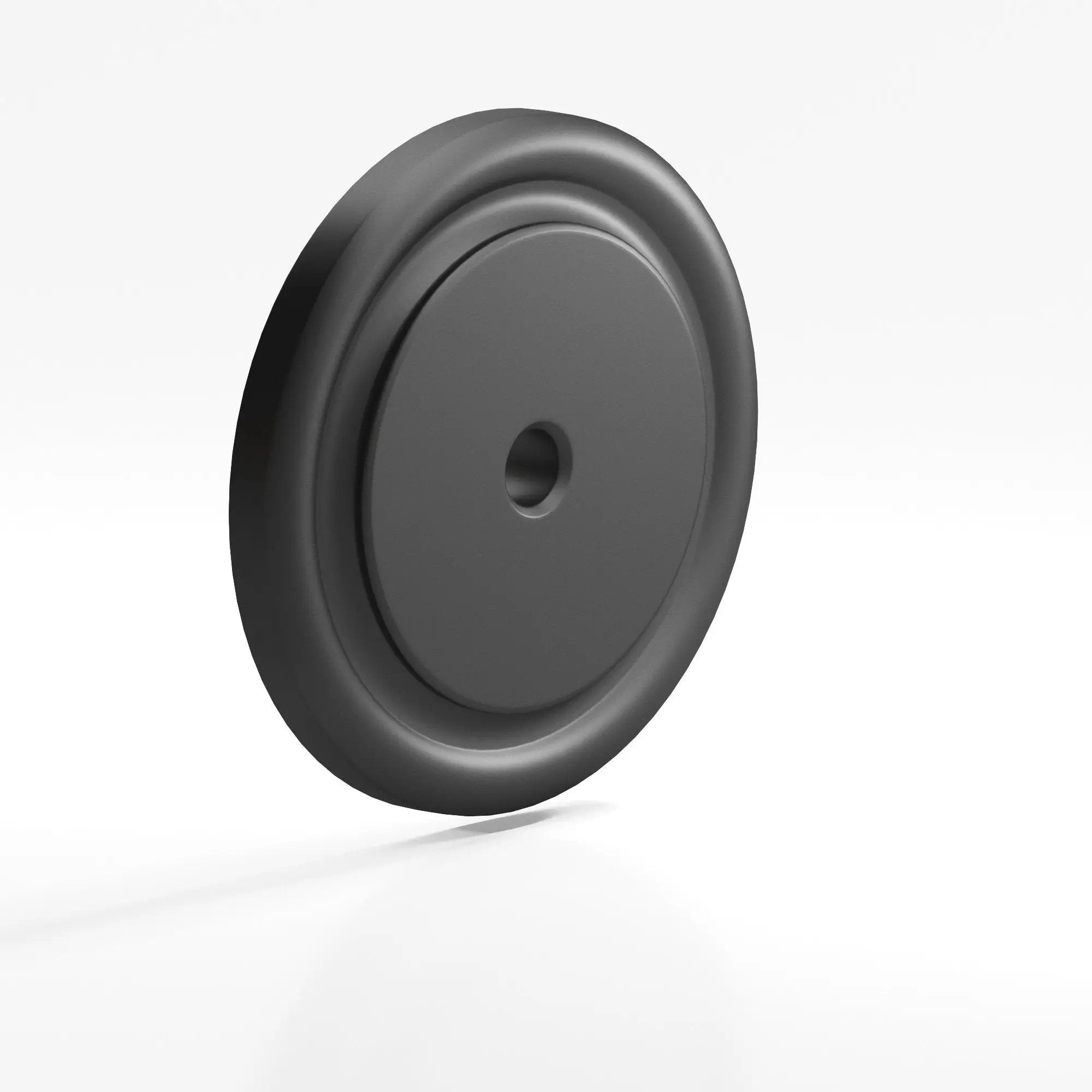 Colonial Bronze 202 Series Ribbed Round Backplate by Colonial Bronze